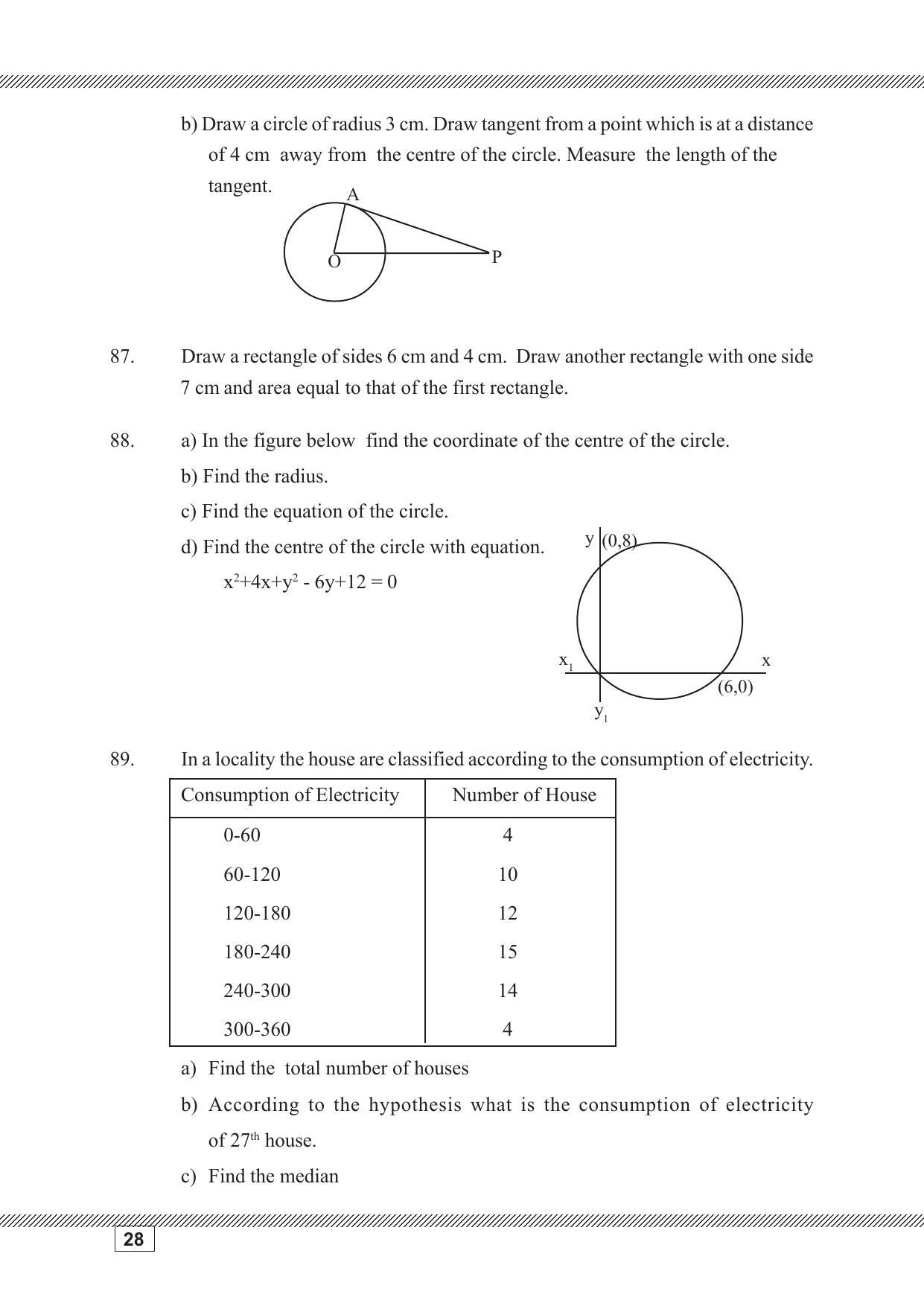 Kerala SSLC 2023 Maths Question Pool - Page 28