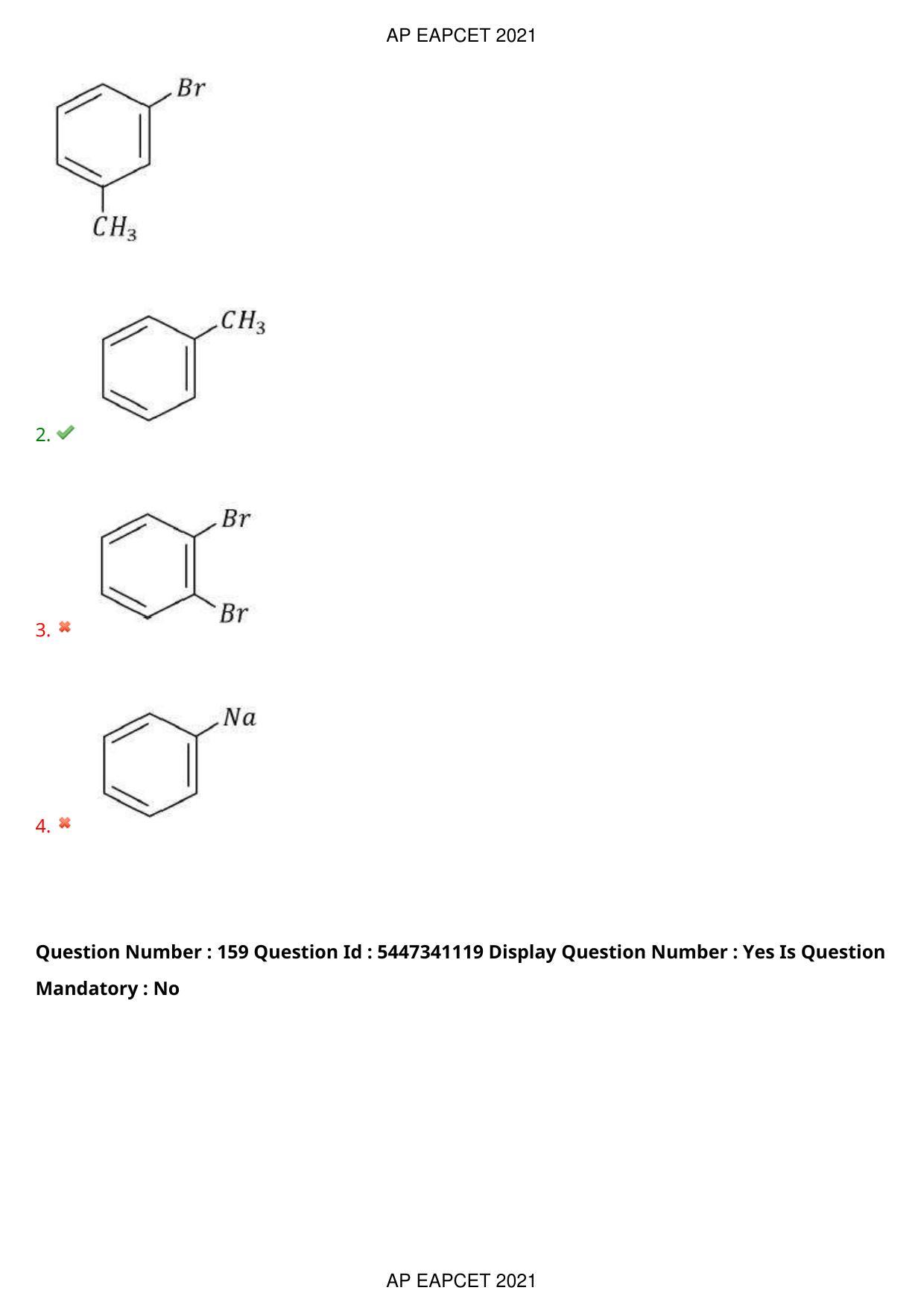 AP EAPCET 2021 - August 24,2021 Shift 1 - Master Engineering Question Paper With Preliminary Keys - Page 102