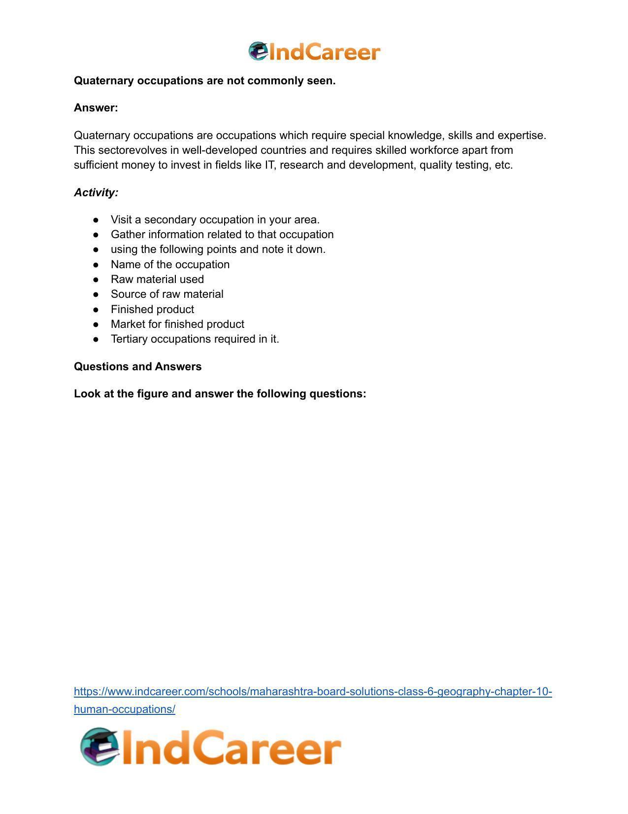 Maharashtra Board Solutions Class 6-Geography: Chapter 10- Human Occupations - Page 4