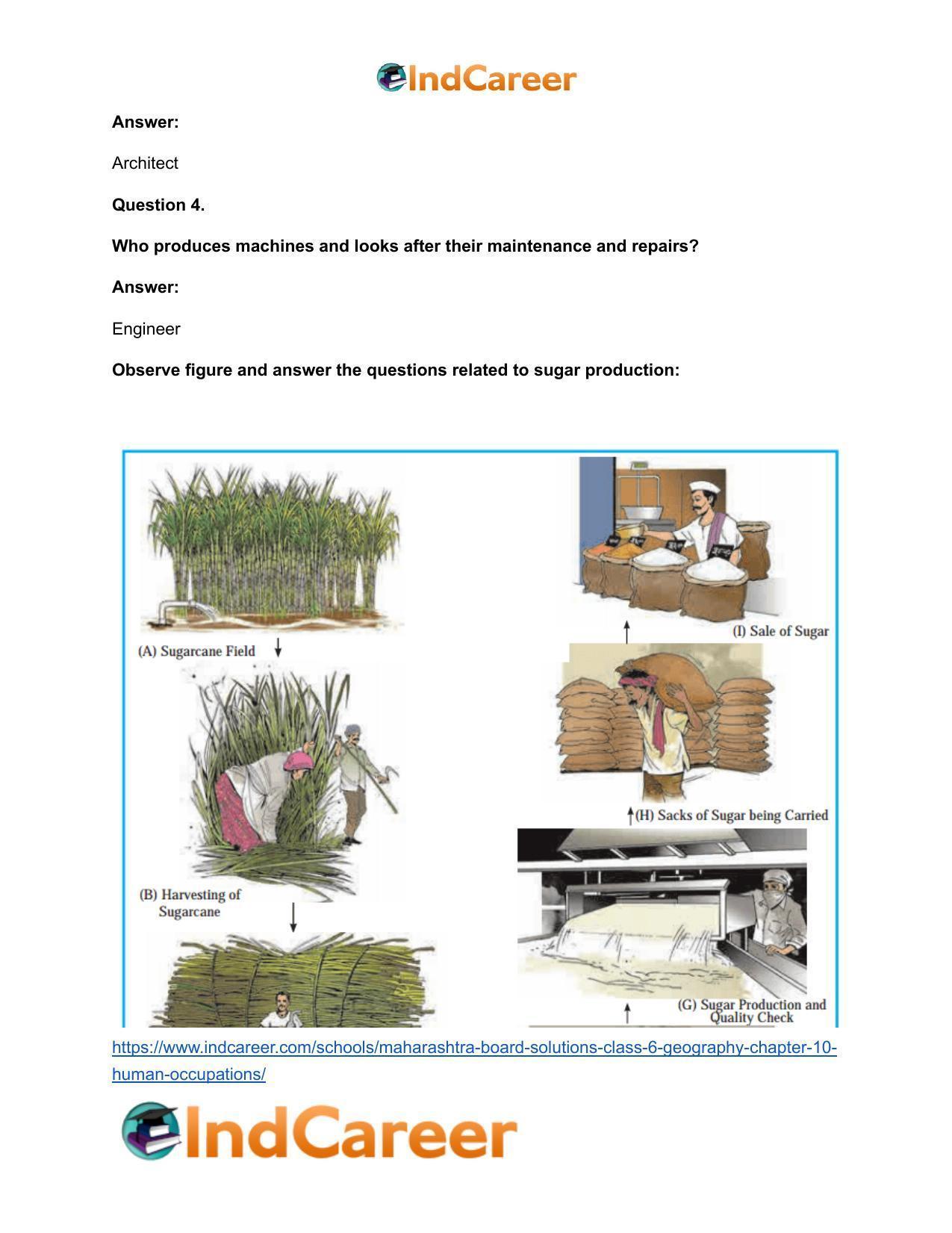 Maharashtra Board Solutions Class 6-Geography: Chapter 10- Human Occupations - Page 15