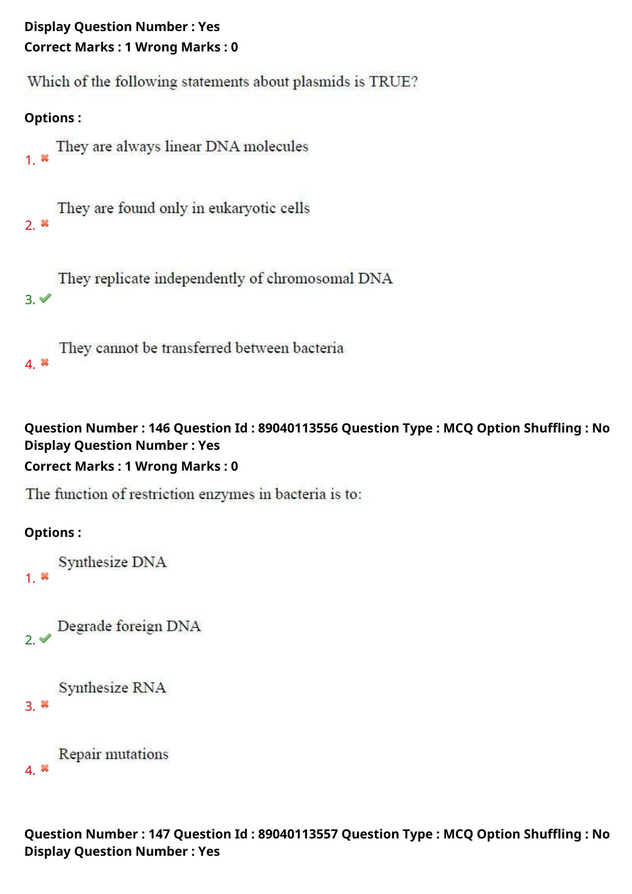 AP ECET 2025 Biotechnology 06th May 2025 (Shift 1) Question Paper wth Key - Page 69