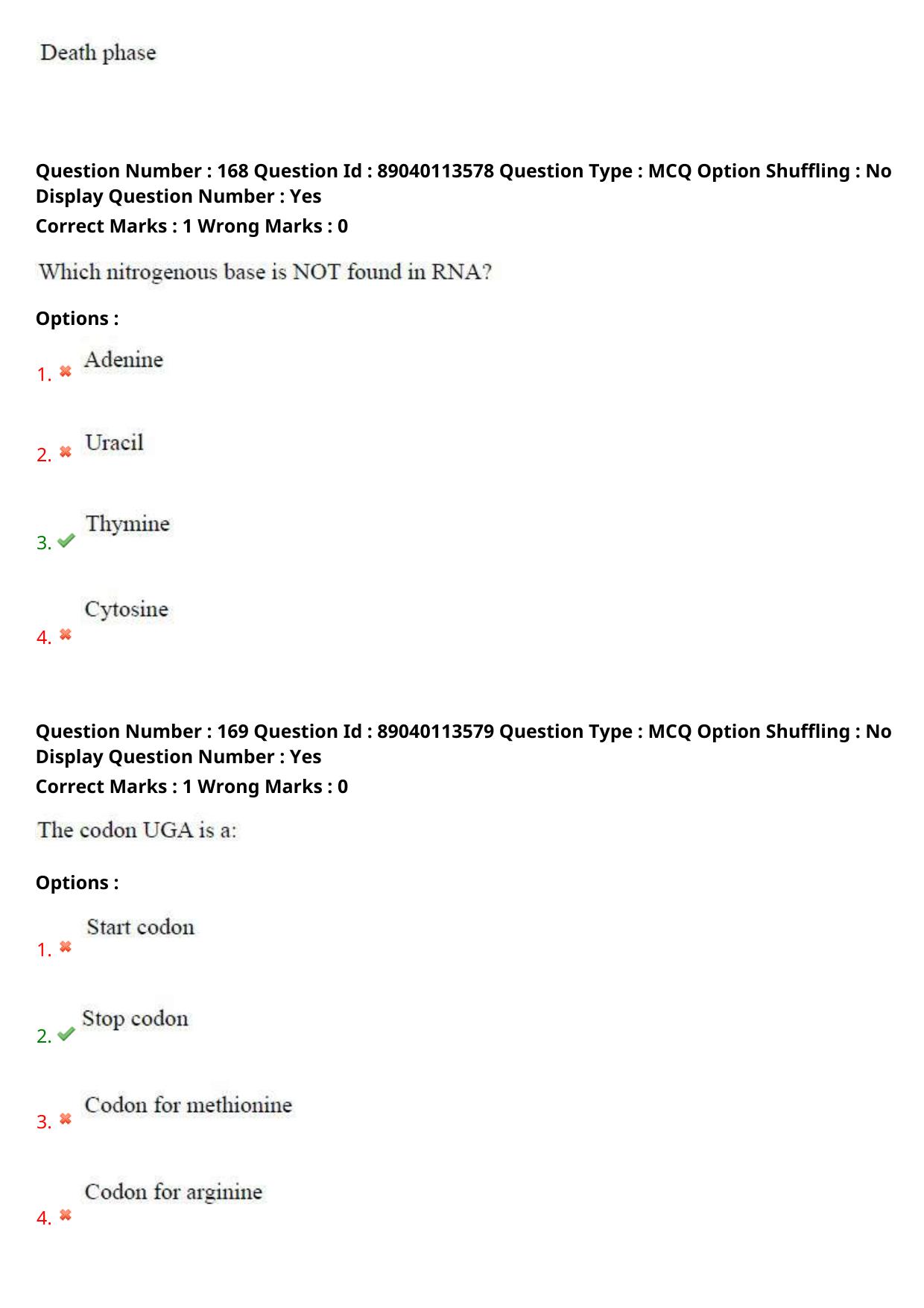 AP ECET 2025 Biotechnology 06th May 2025 (Shift 1) Question Paper wth Key - Page 80