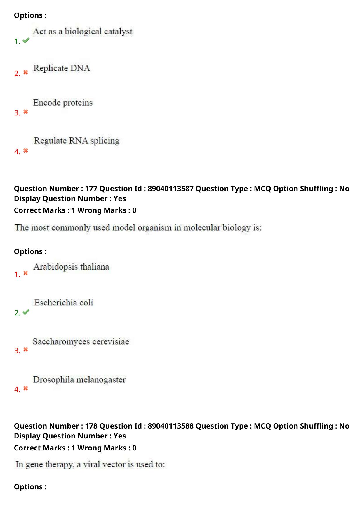 AP ECET 2025 Biotechnology 06th May 2025 (Shift 1) Question Paper wth Key - Page 84