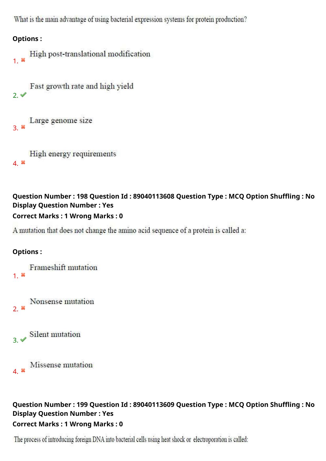 AP ECET 2025 Biotechnology 06th May 2025 (Shift 1) Question Paper wth Key - Page 94