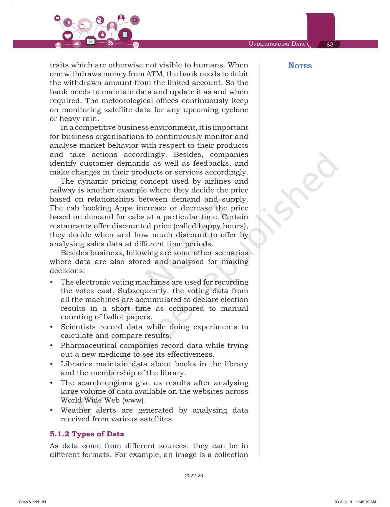 NCERT Book for Class 11 Informatics Practices Chapter 5 Understanding Data - Page 3