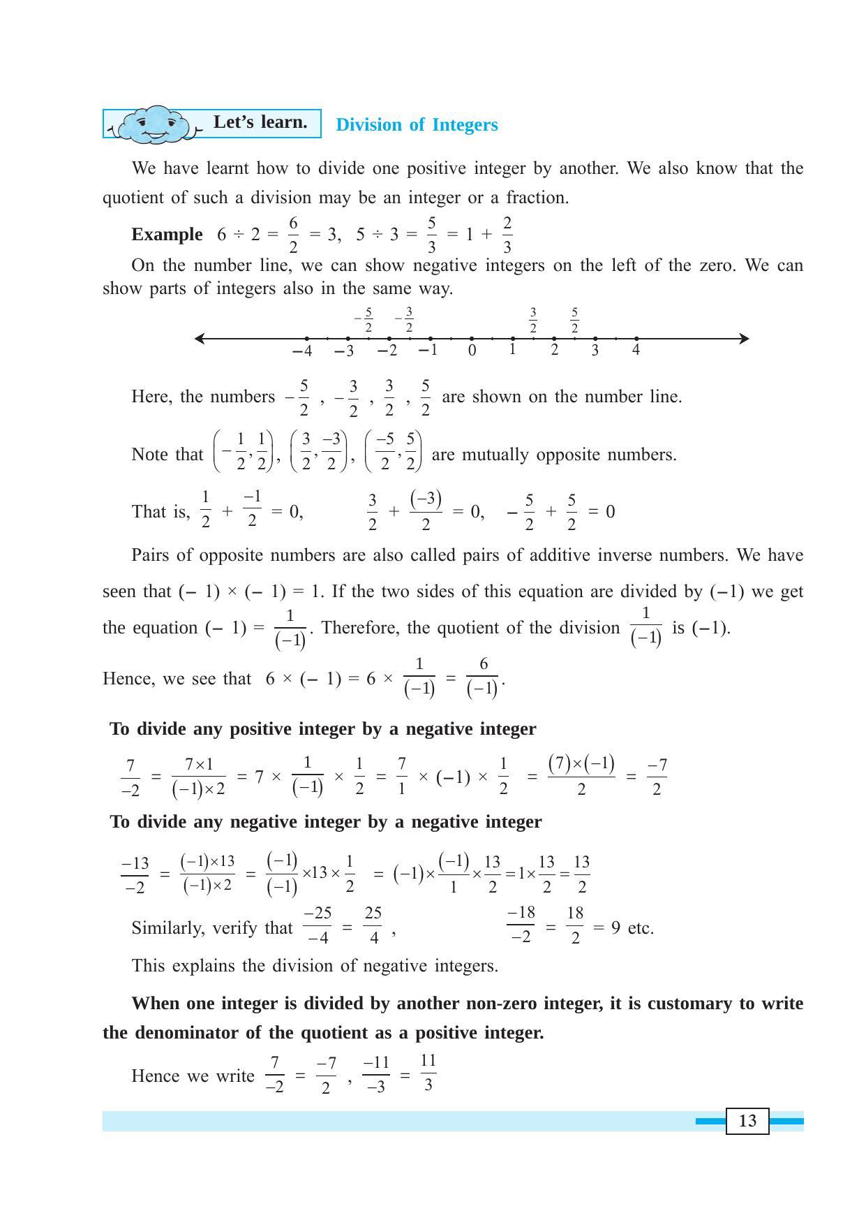 Maharashtra Board Class 7 Maths Textbook - Page 23
