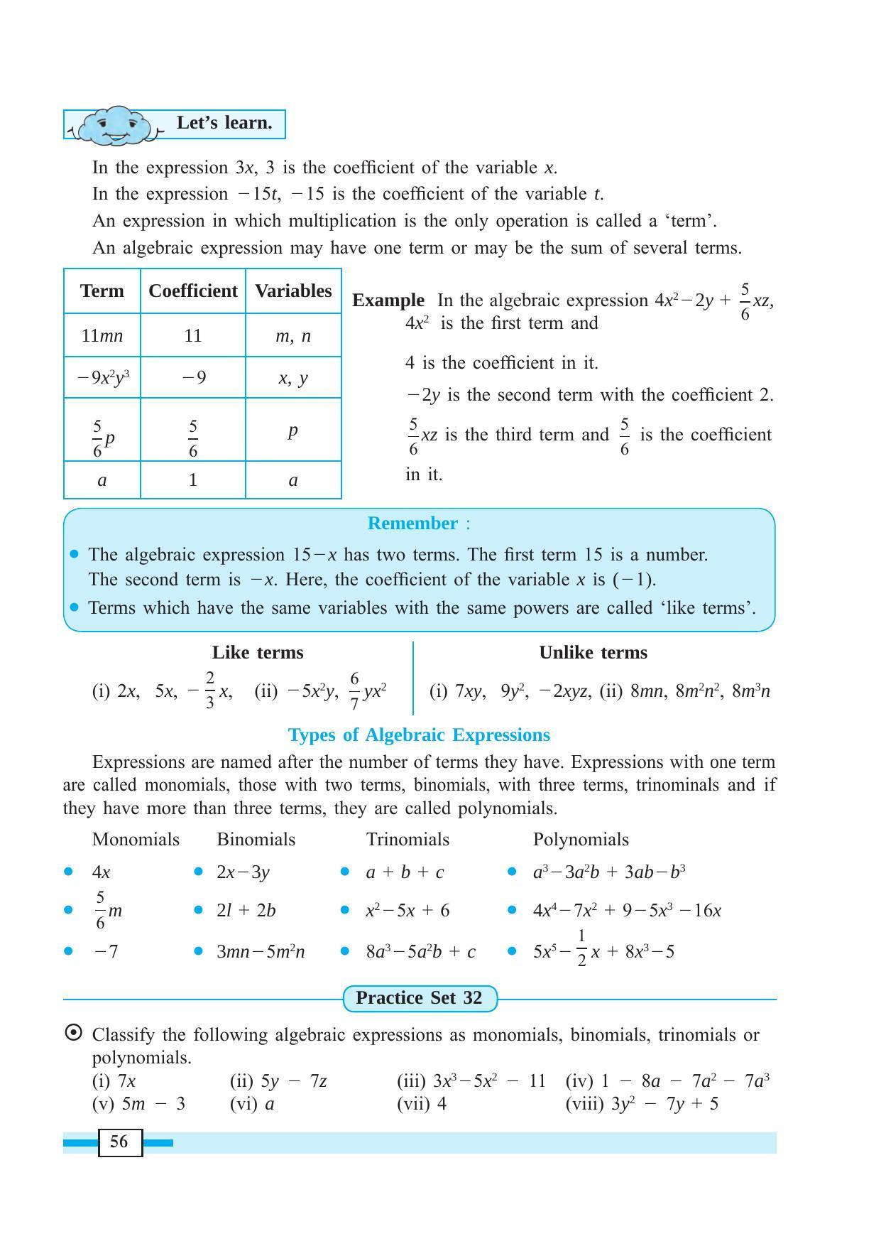 Maharashtra Board Class 7 Maths Textbook - Page 66