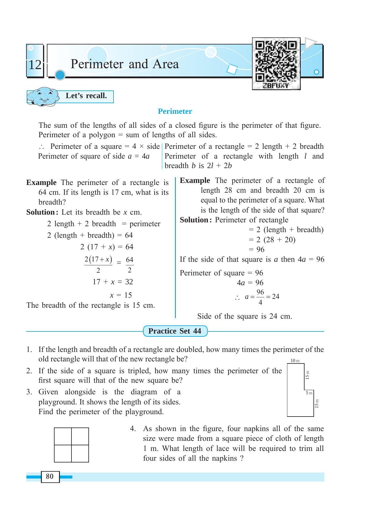 Maharashtra Board Class 7 Maths Textbook - Page 90