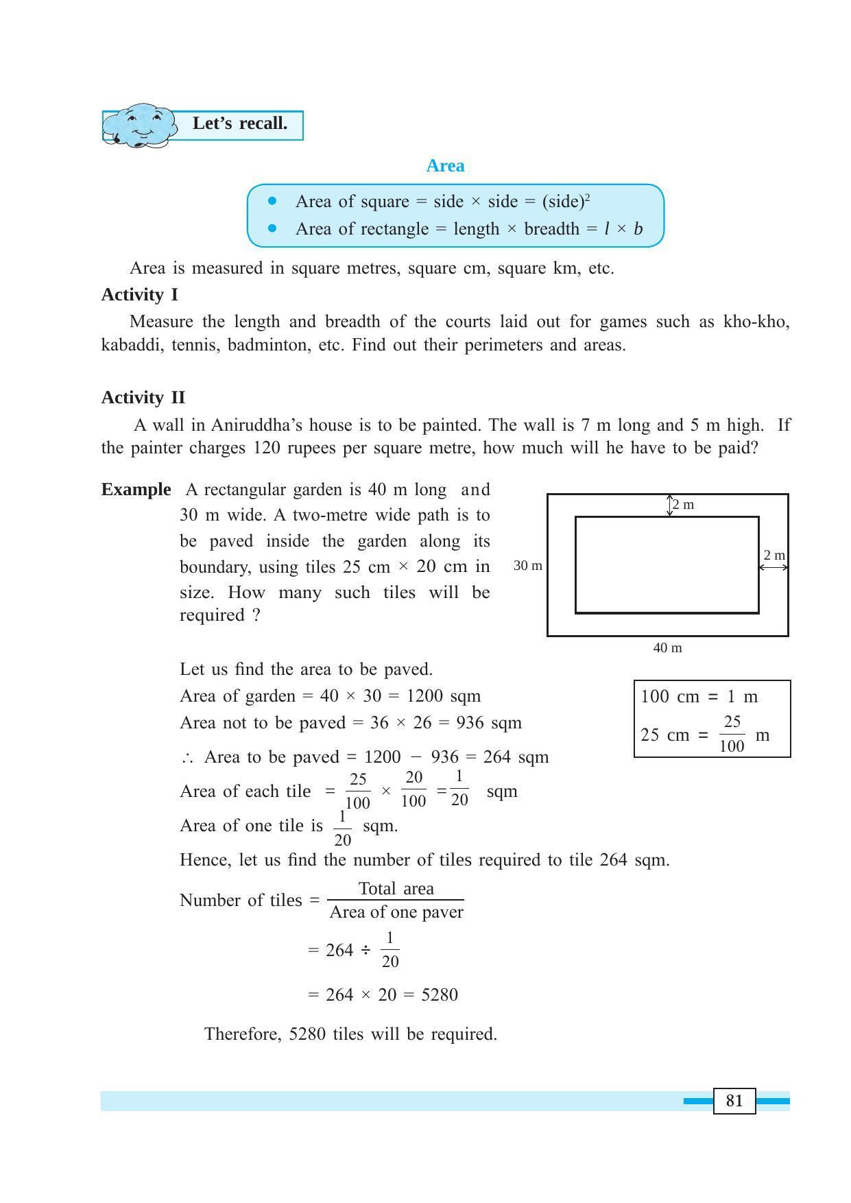 Maharashtra Board Class 7 Maths Textbook - Page 91