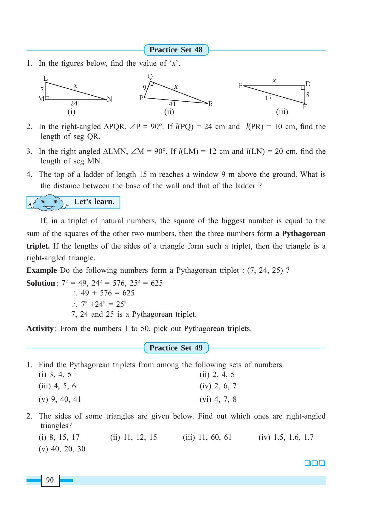 Maharashtra Board Class 7 Maths Textbook - Page 100