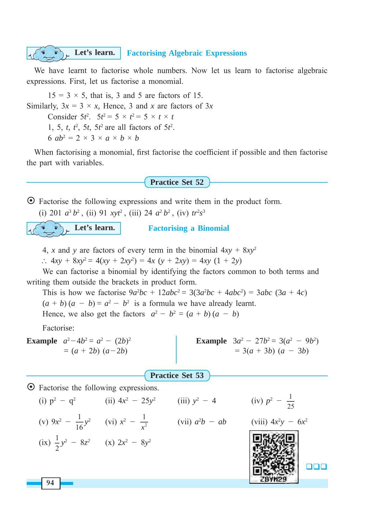 Maharashtra Board Class 7 Maths Textbook - Page 104