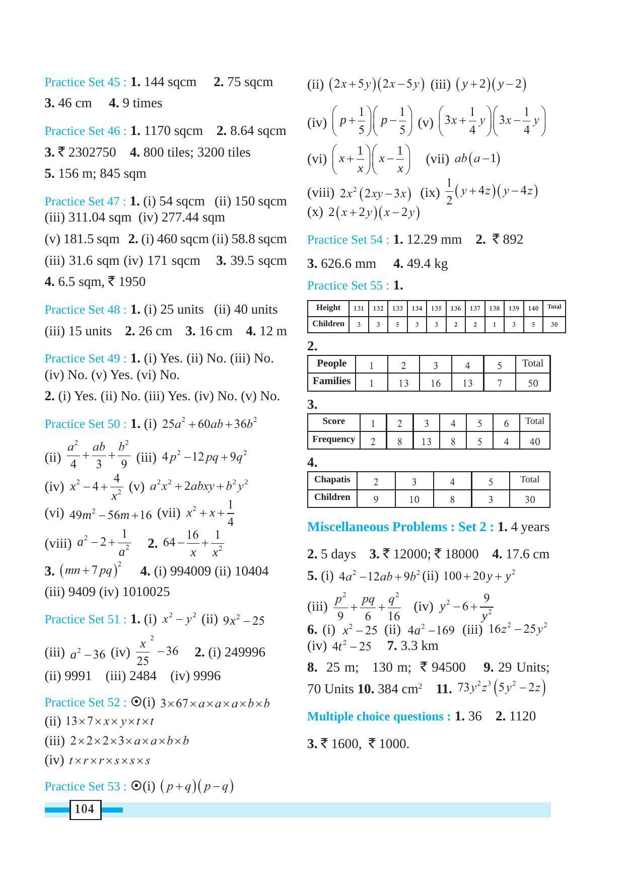 Maharashtra Board Class 7 Maths Textbook - Page 114