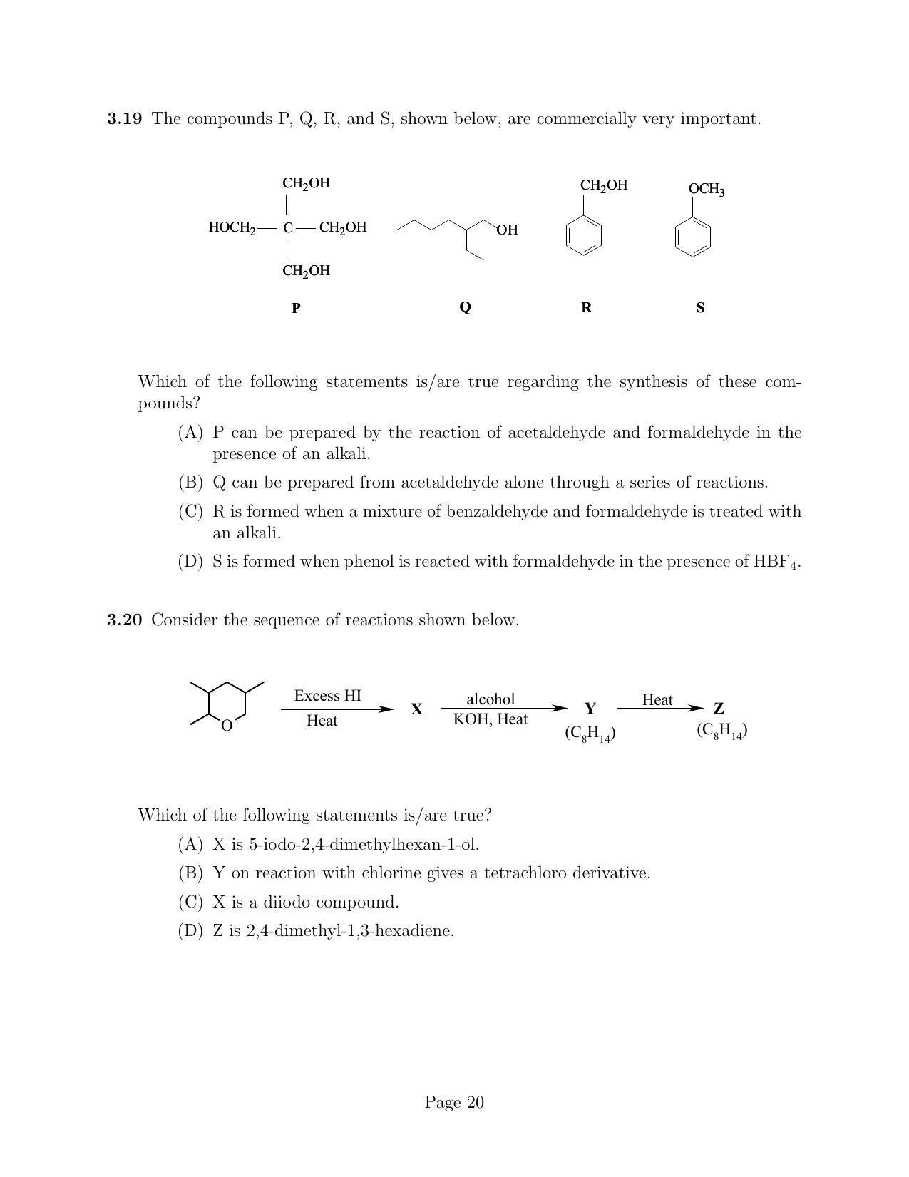 NEST 2010 Question Paper - Page 20