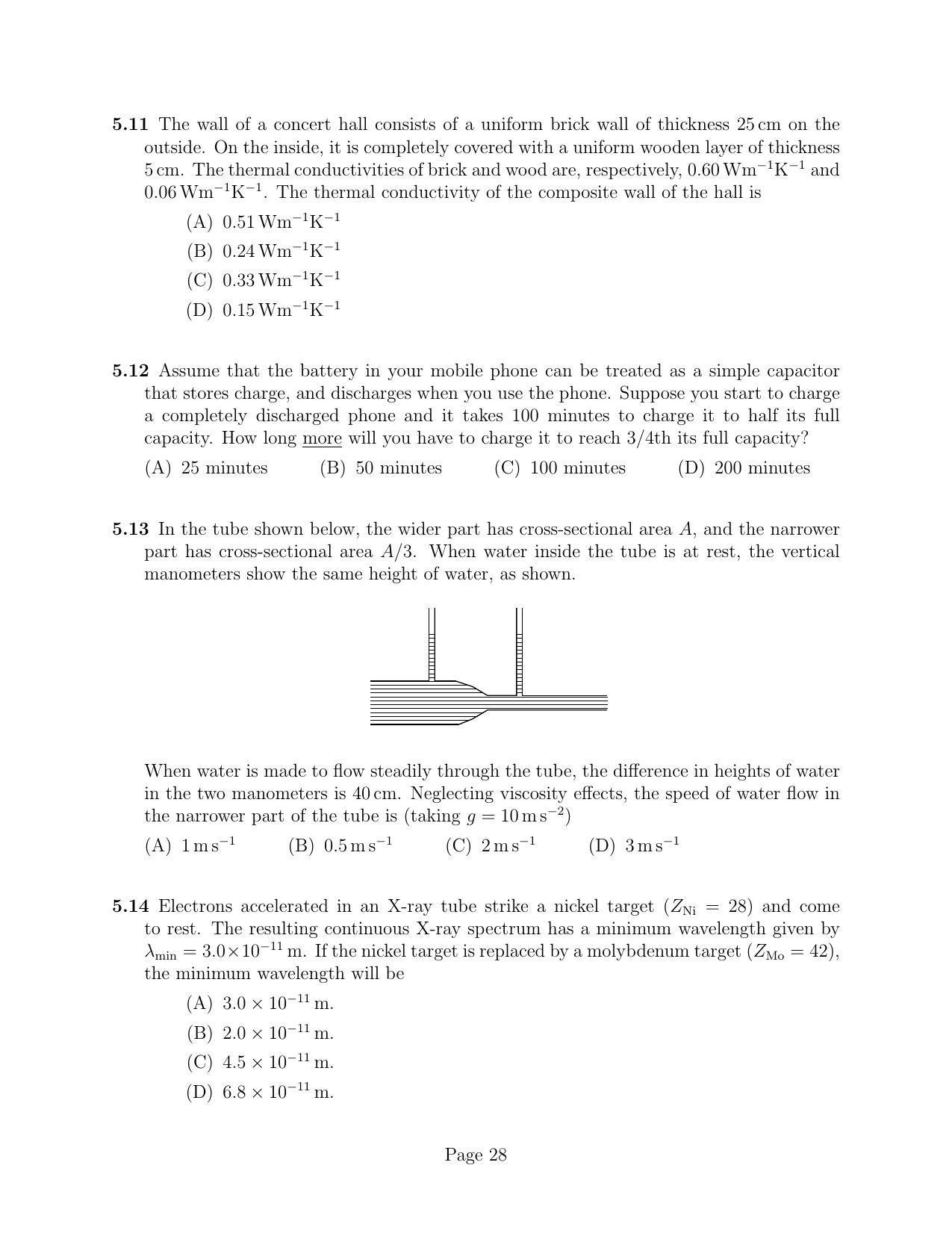NEST 2010 Question Paper - Page 28