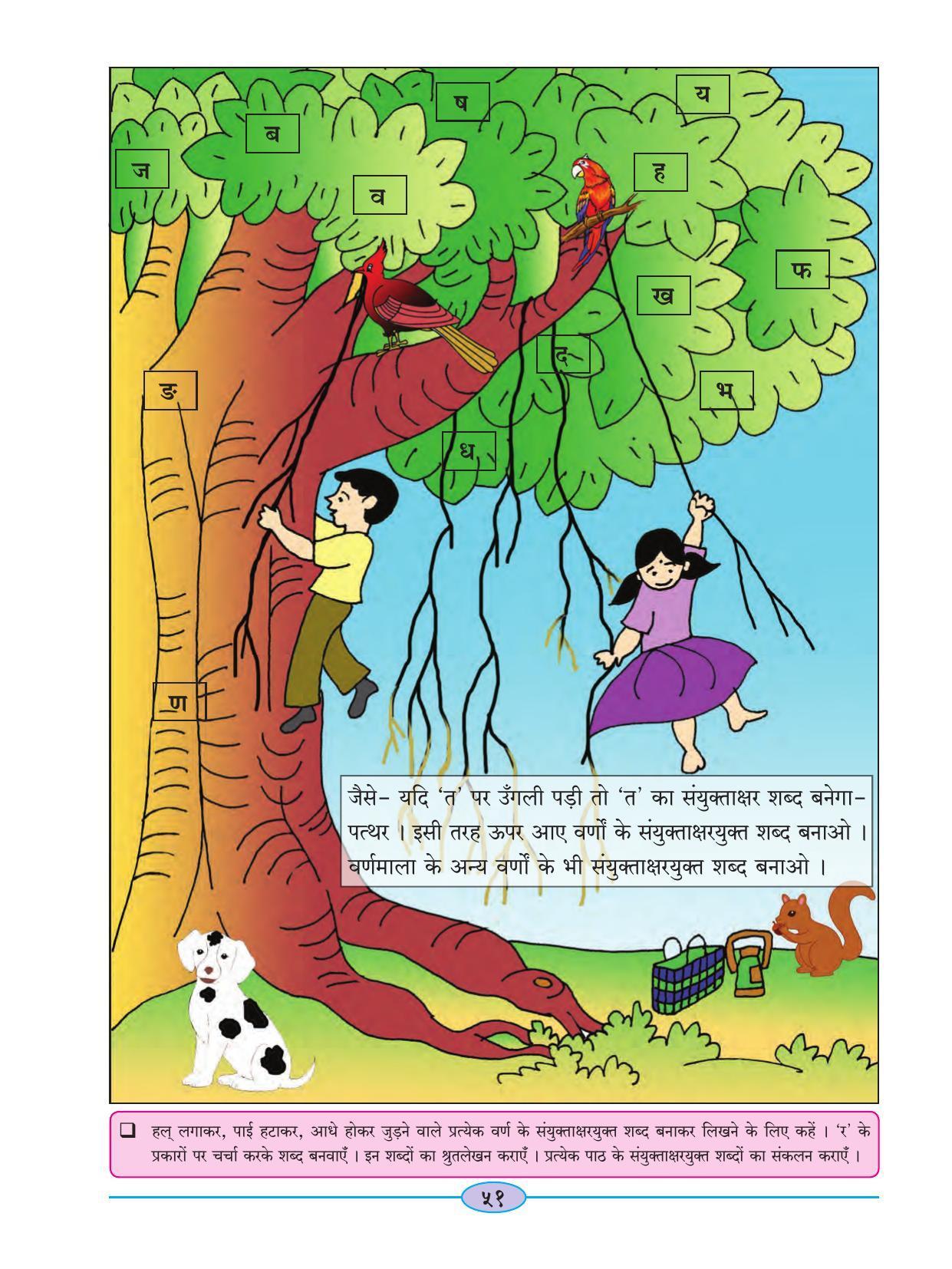 Maharashtra Board Class 4 Hindi Balbharati (Hindi Medium) Textbook - Page 61
