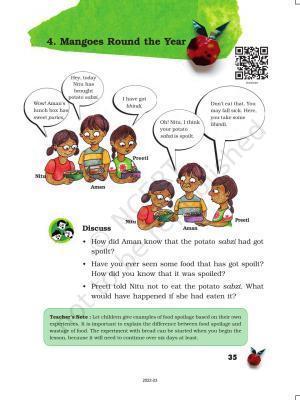 NCERT Book for Class 5 EVS Chapter 4 Mangoes Round the Year