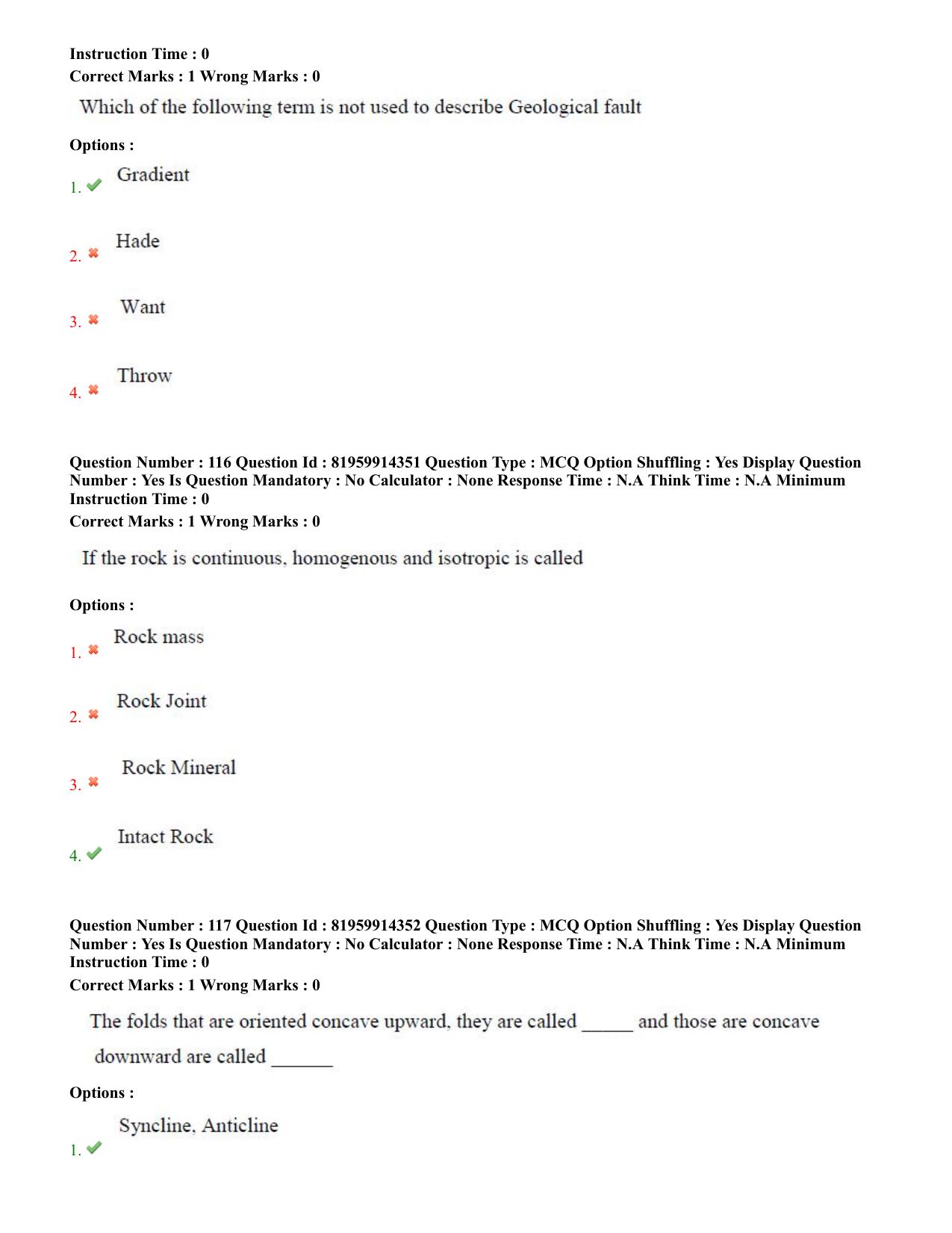 TS ECET 2022 Mining Engineering Question Paper - Page 53