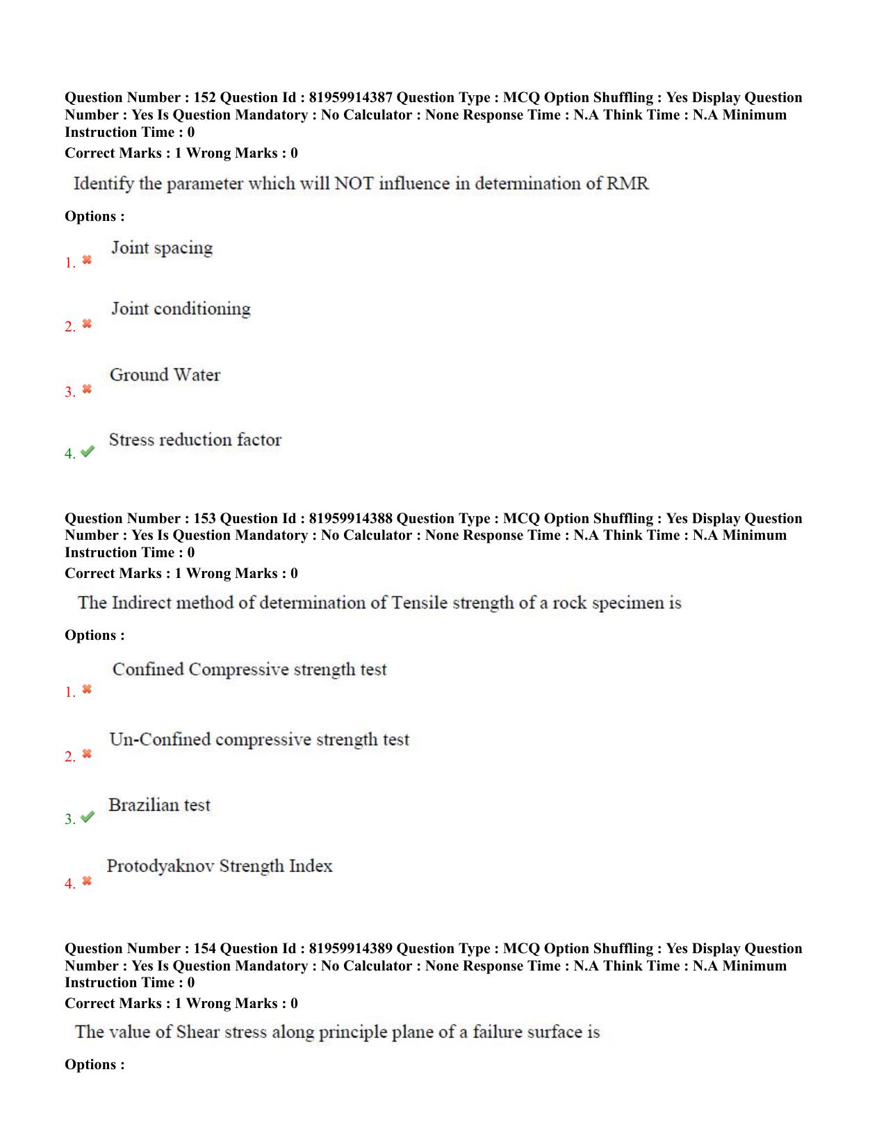 TS ECET 2022 Mining Engineering Question Paper - Page 69