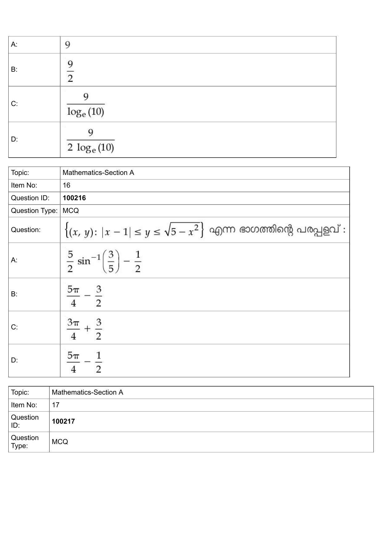 JEE Mains 2022: BTech Malayalam (Shift 1) 29-07-2022 Question Paper - Page 8