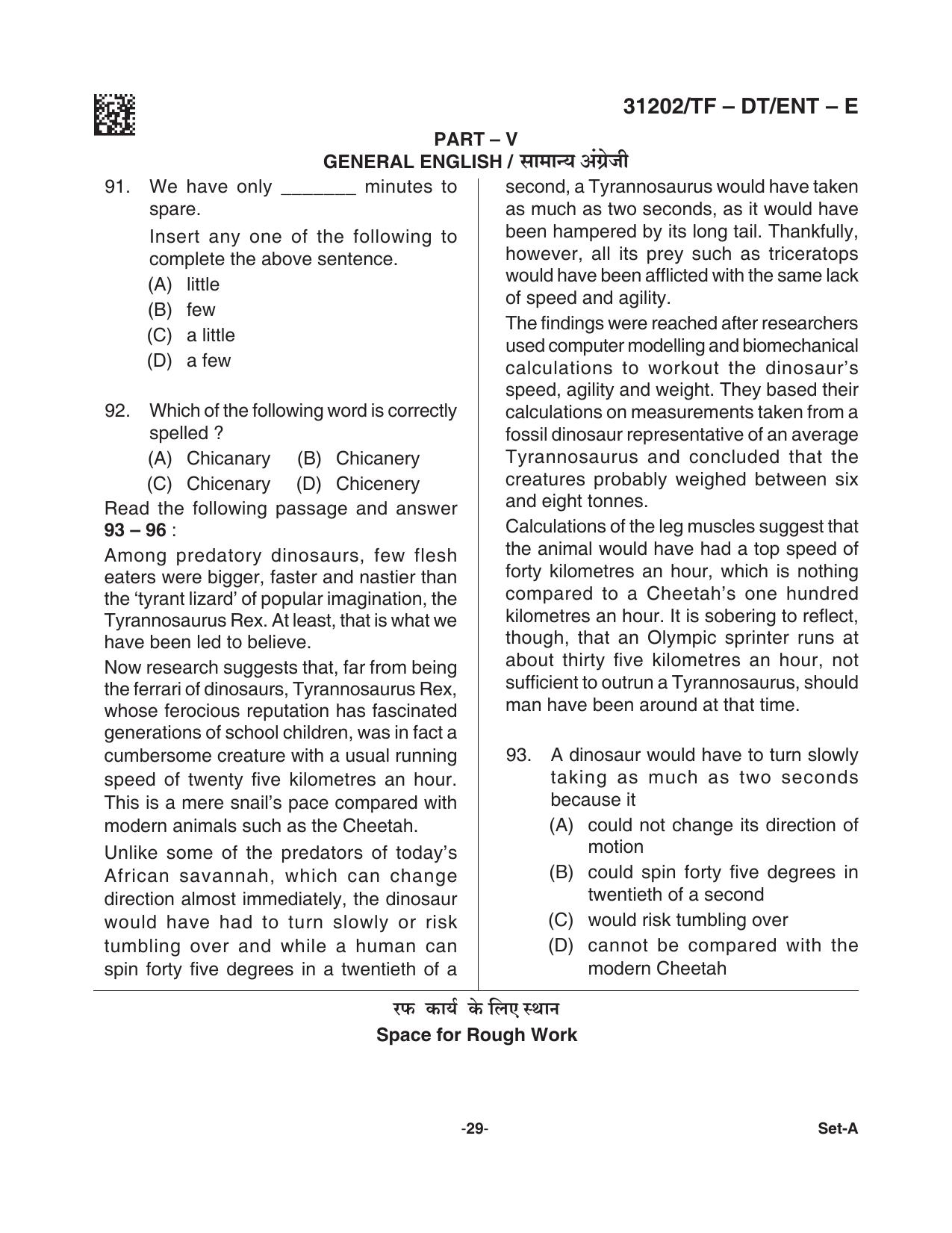 CG Pre D.El.Ed 2021 Question Paper - Page 29