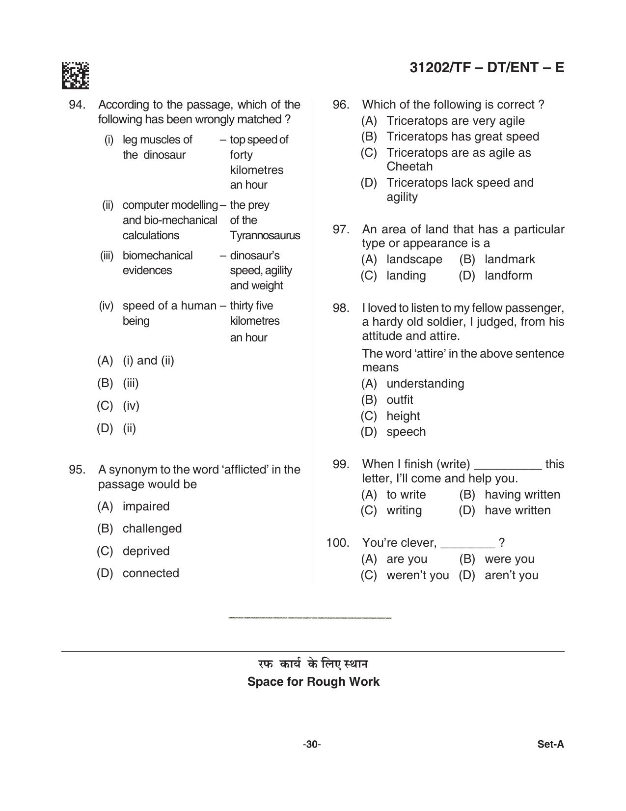 CG Pre D.El.Ed 2021 Question Paper - Page 30