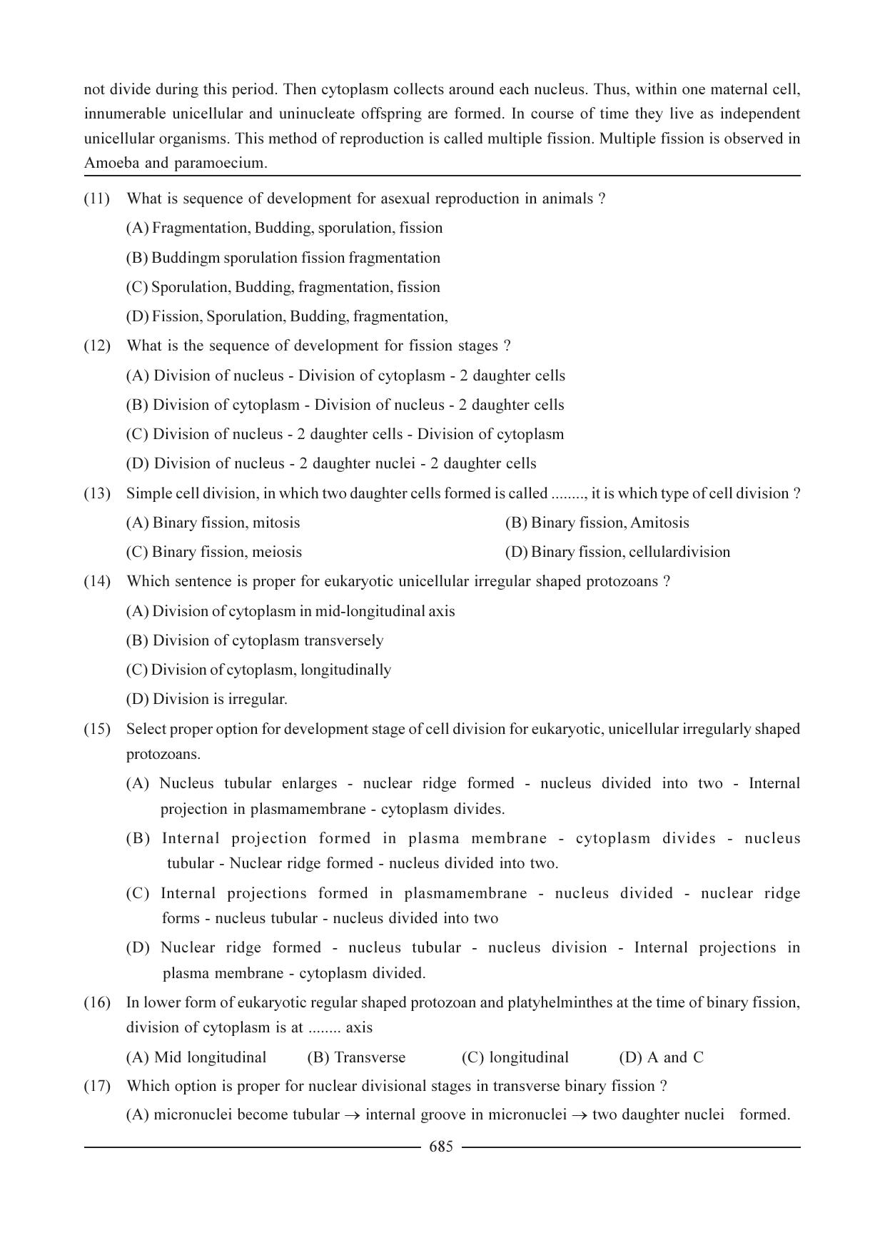 GSEB HSC Biology Question Paper (English Medium)- Chapter 33 - Page 3