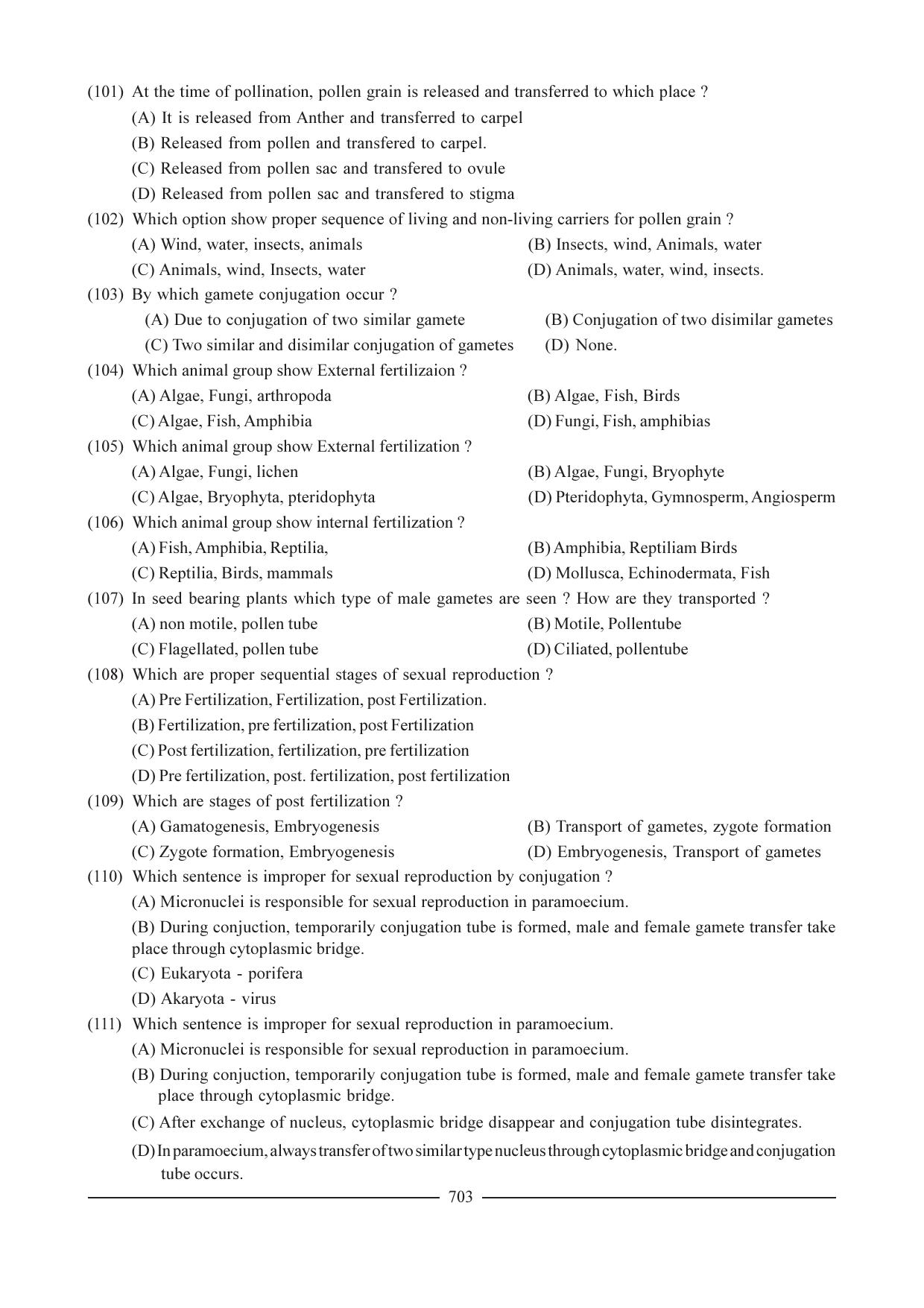 GSEB HSC Biology Question Paper (English Medium)- Chapter 33 - Page 21