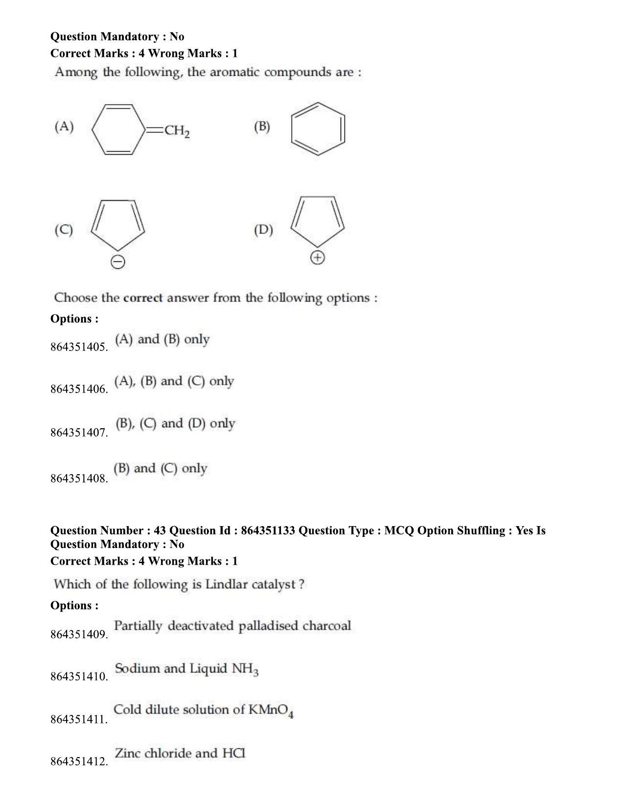 JEE Mains 2021: BTech (Shift 1) 16-03-2021 Question Paper - Page 25