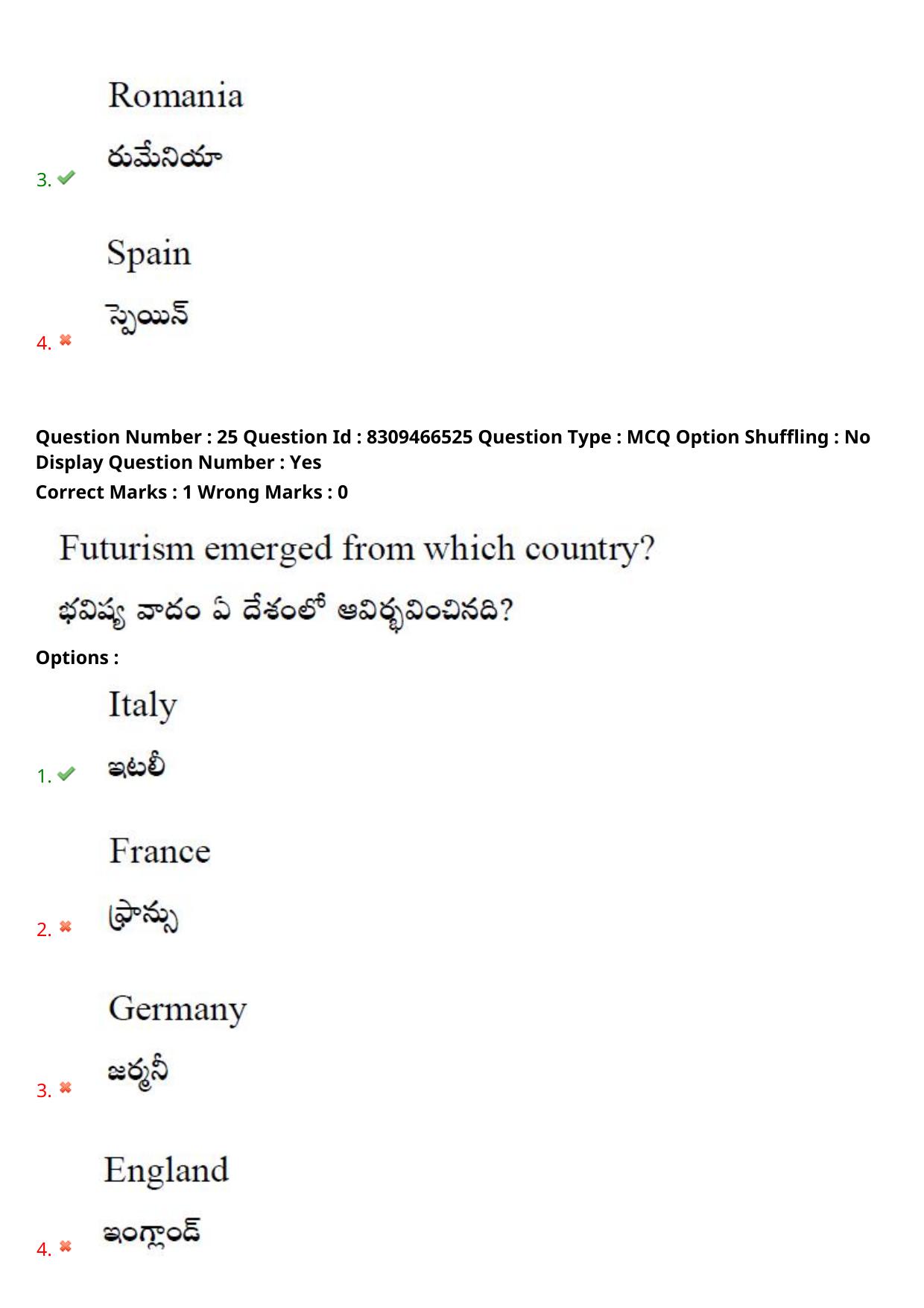 APPGCET 2024 B.F.A. Paper with Answer Key - Page 21