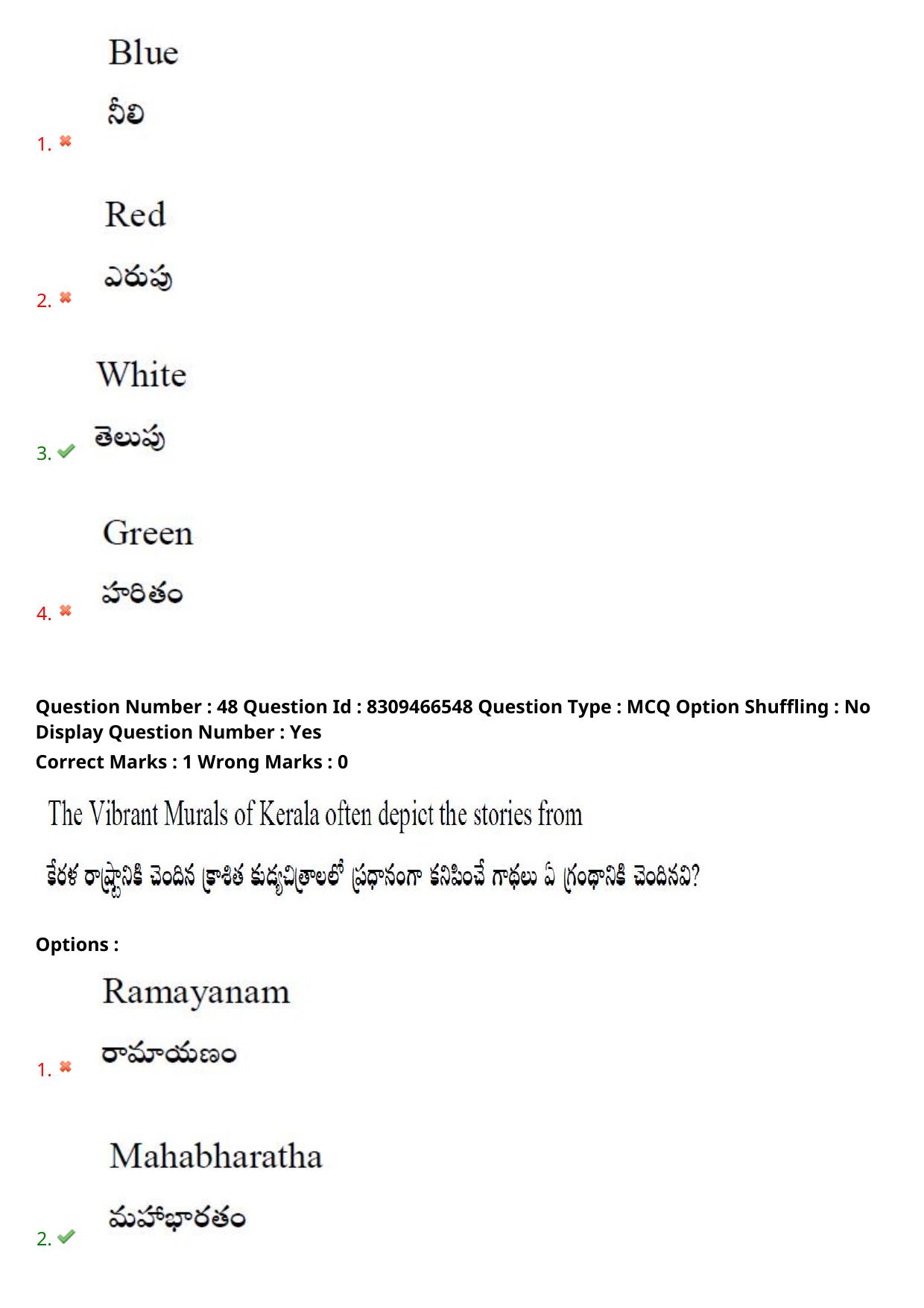 APPGCET 2024 B.F.A. Paper with Answer Key - Page 39