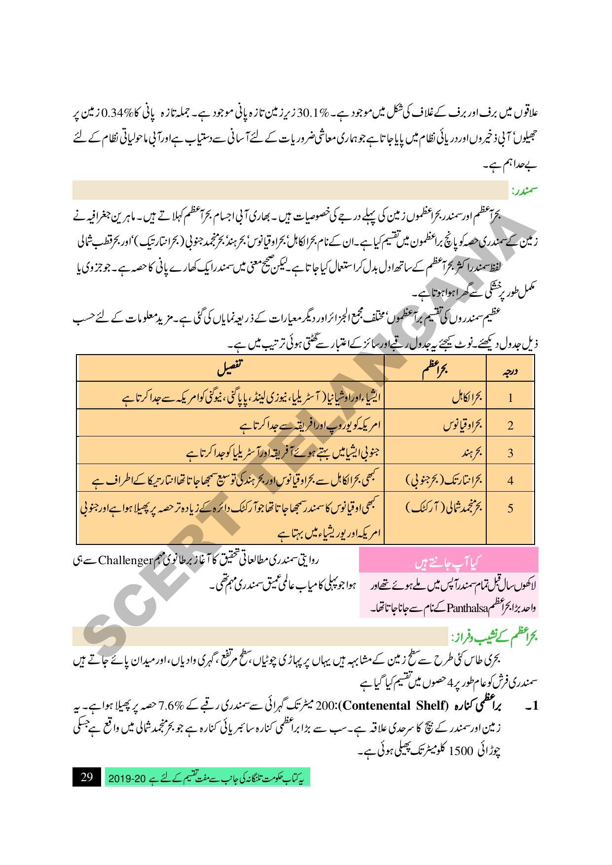 TS SCERT Class 9 Social Science (Urdu Medium) Text Book - Page 41