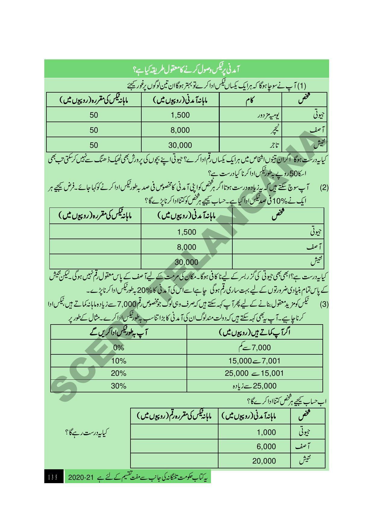 TS SCERT Class 9 Social Science (Urdu Medium) Text Book - Page 147