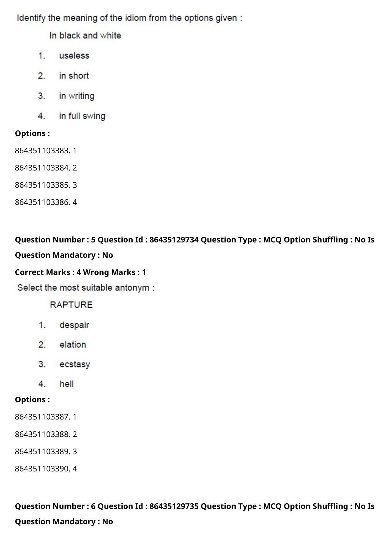 CUET PG 2021 PGQP12 Question Paper - Page 4