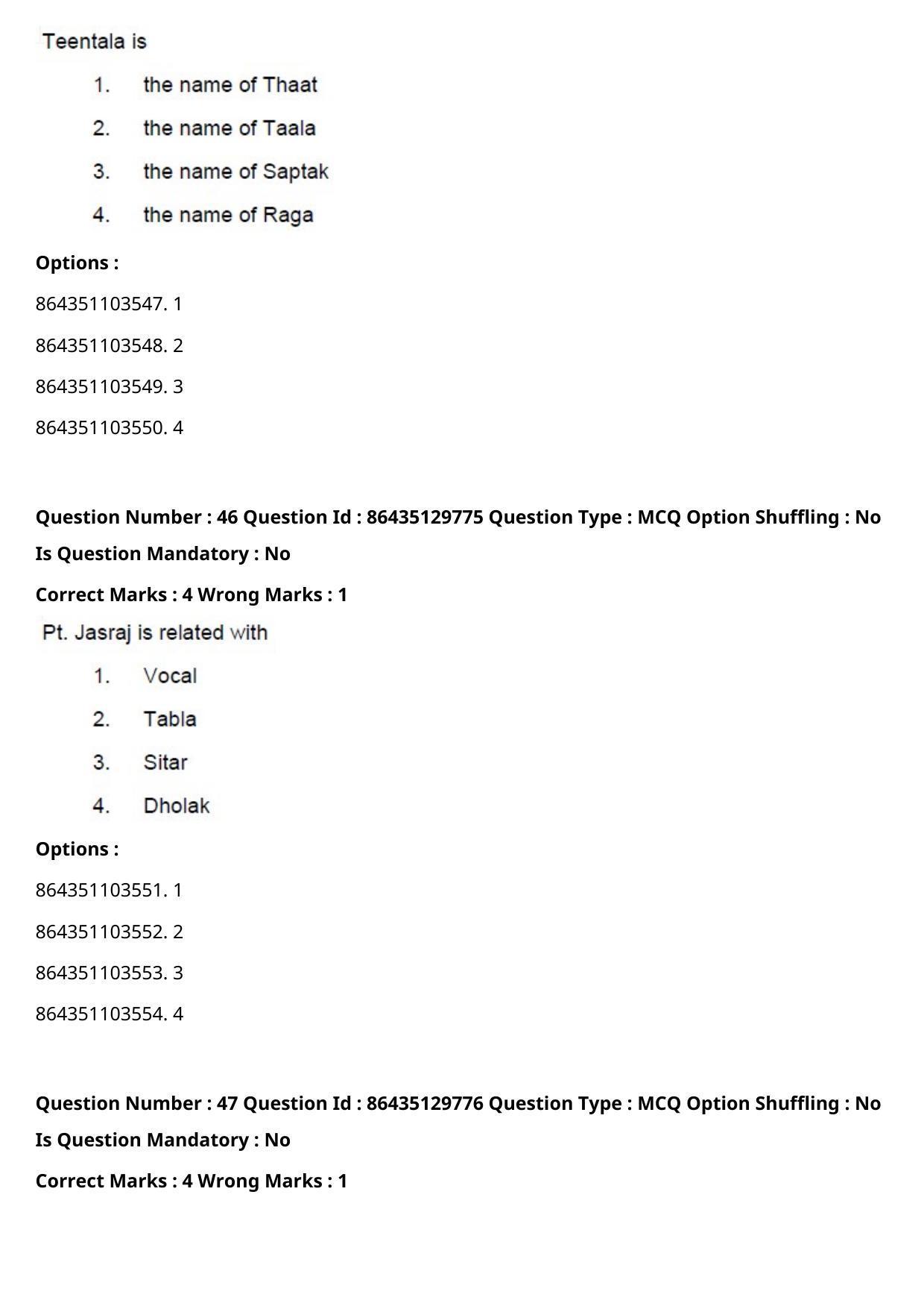 CUET PG 2021 PGQP12 Question Paper - Page 25