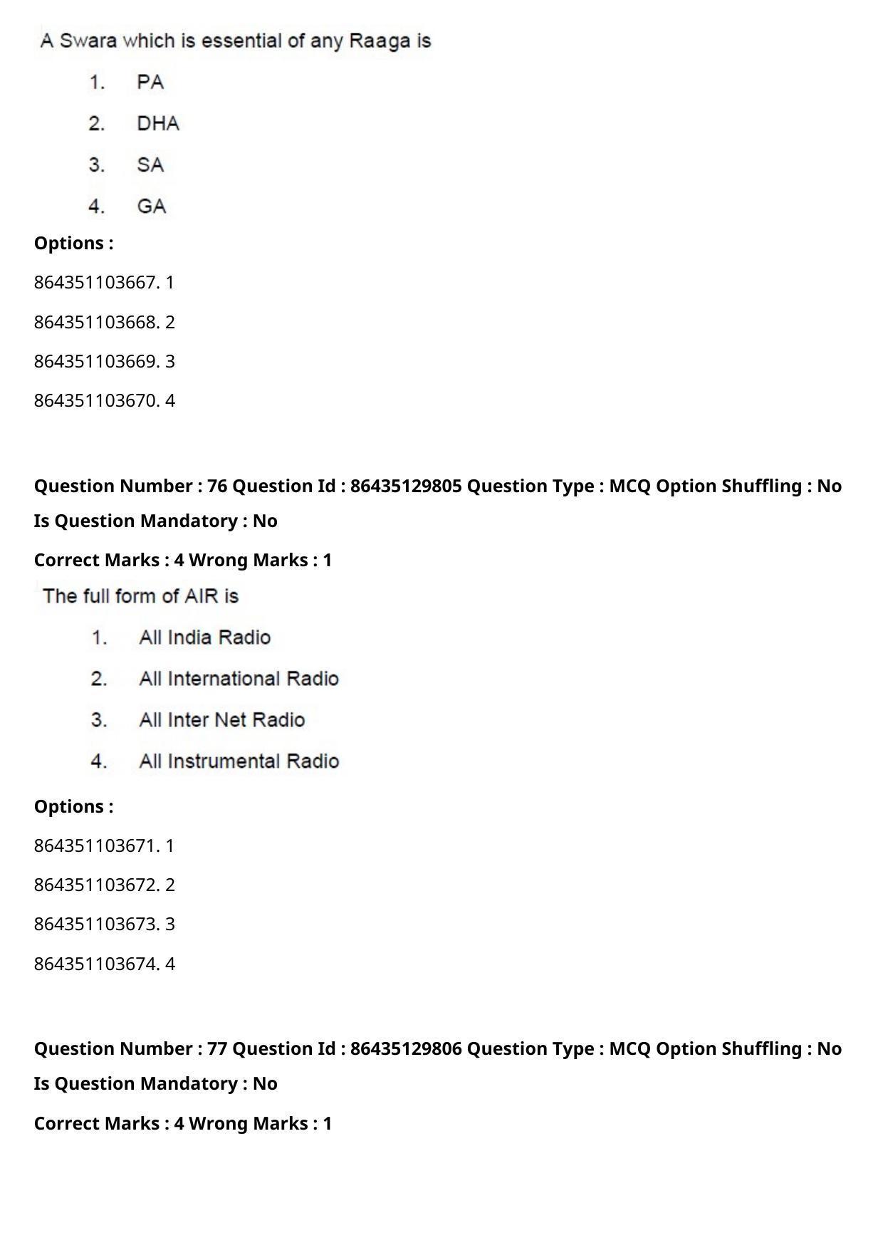 CUET PG 2021 PGQP12 Question Paper - Page 40
