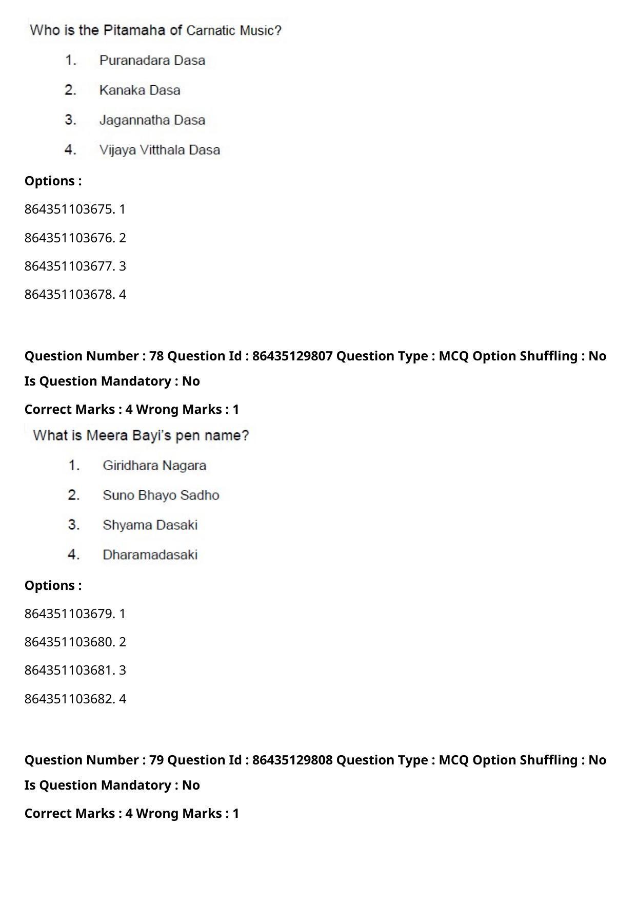 CUET PG 2021 PGQP12 Question Paper - Page 41