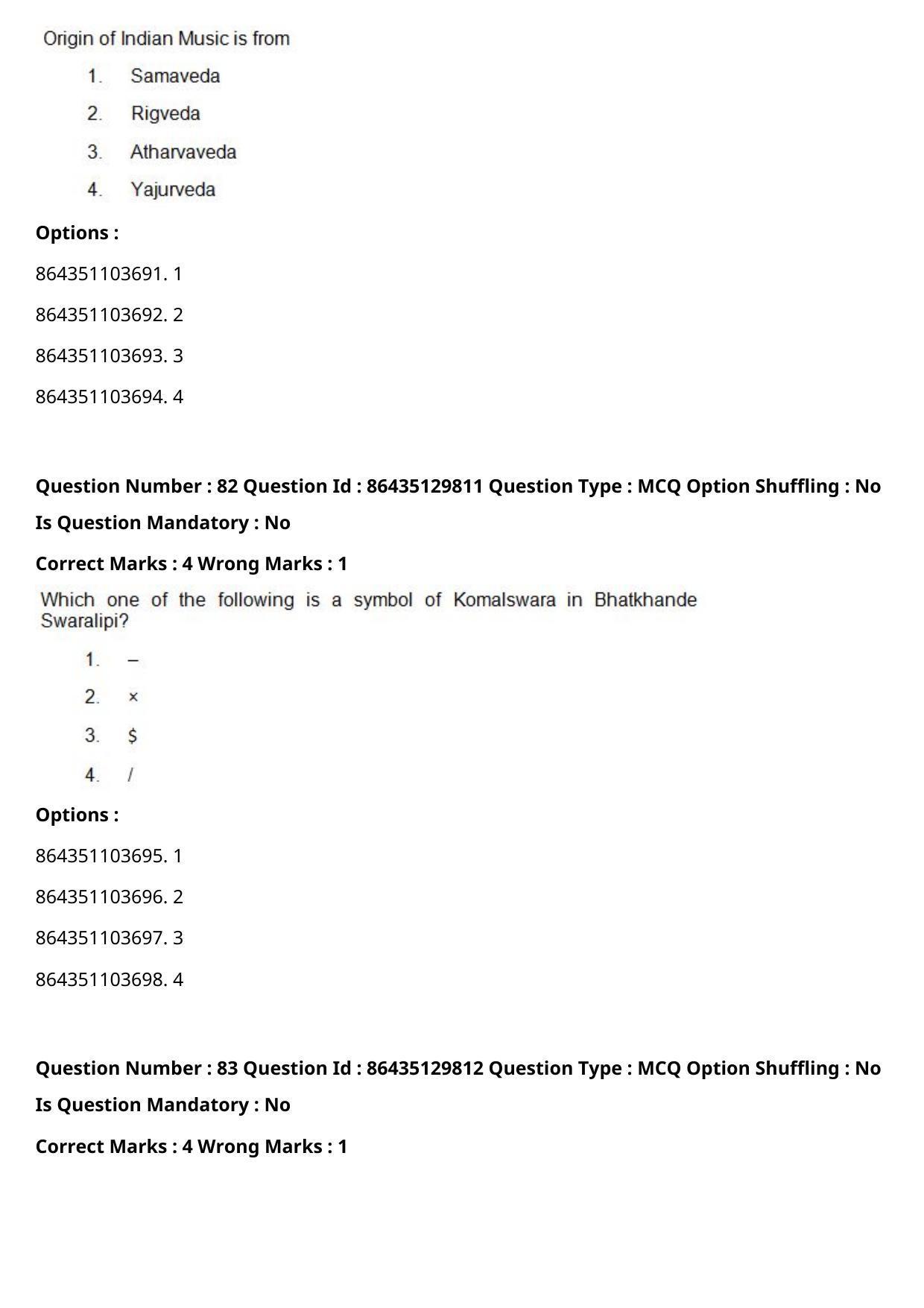 CUET PG 2021 PGQP12 Question Paper - Page 43