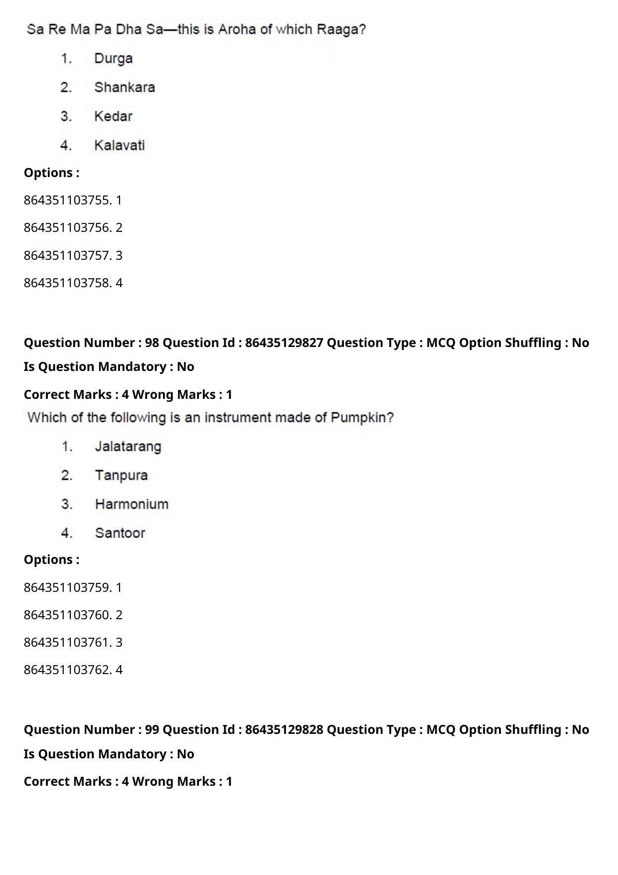 CUET PG 2021 PGQP12 Question Paper - Page 51