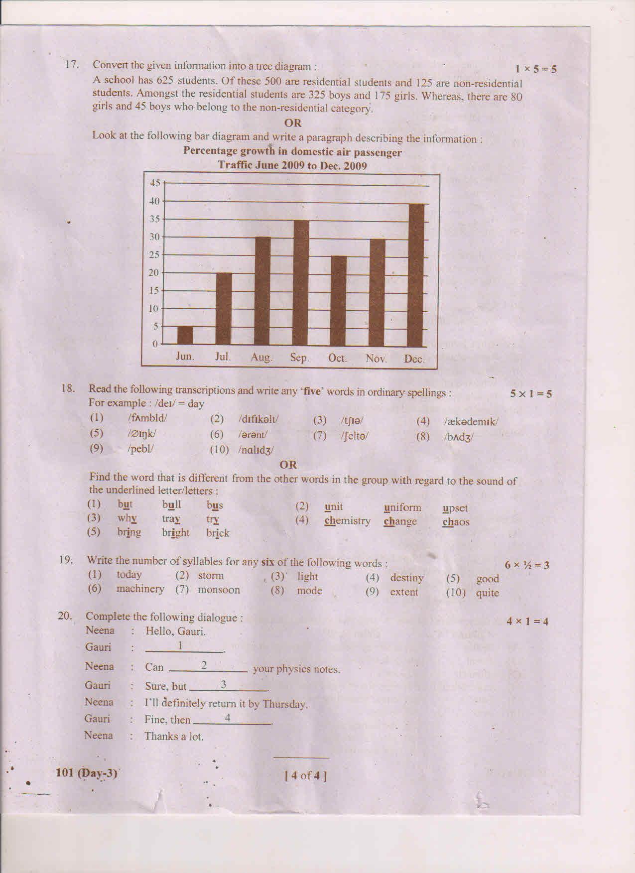 AP Inter 1st Year English-I May-2018 (General) Question Paper - Page 4