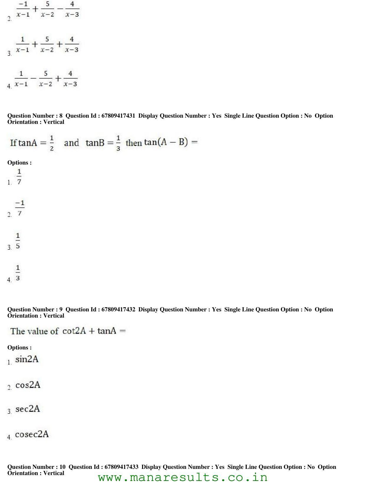 AP ECET 2018 - Computer Science Engineering Old Previous Question Papers - Page 4