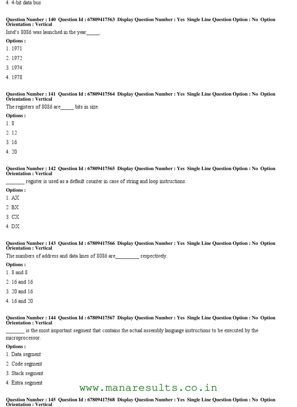 AP ECET 2018 - Computer Science Engineering Old Previous Question Papers - Page 47