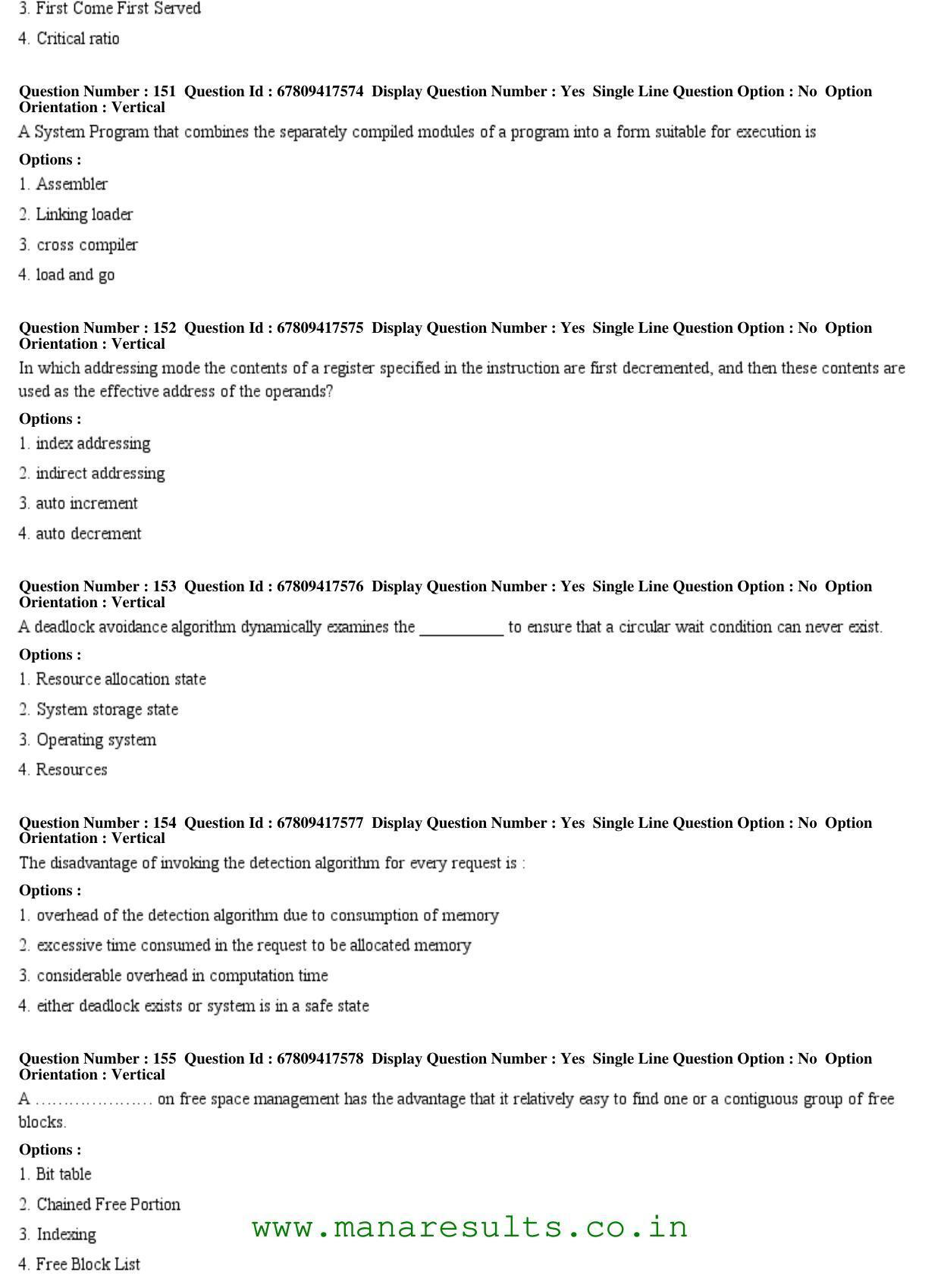 AP ECET 2018 - Computer Science Engineering Old Previous Question Papers - Page 49