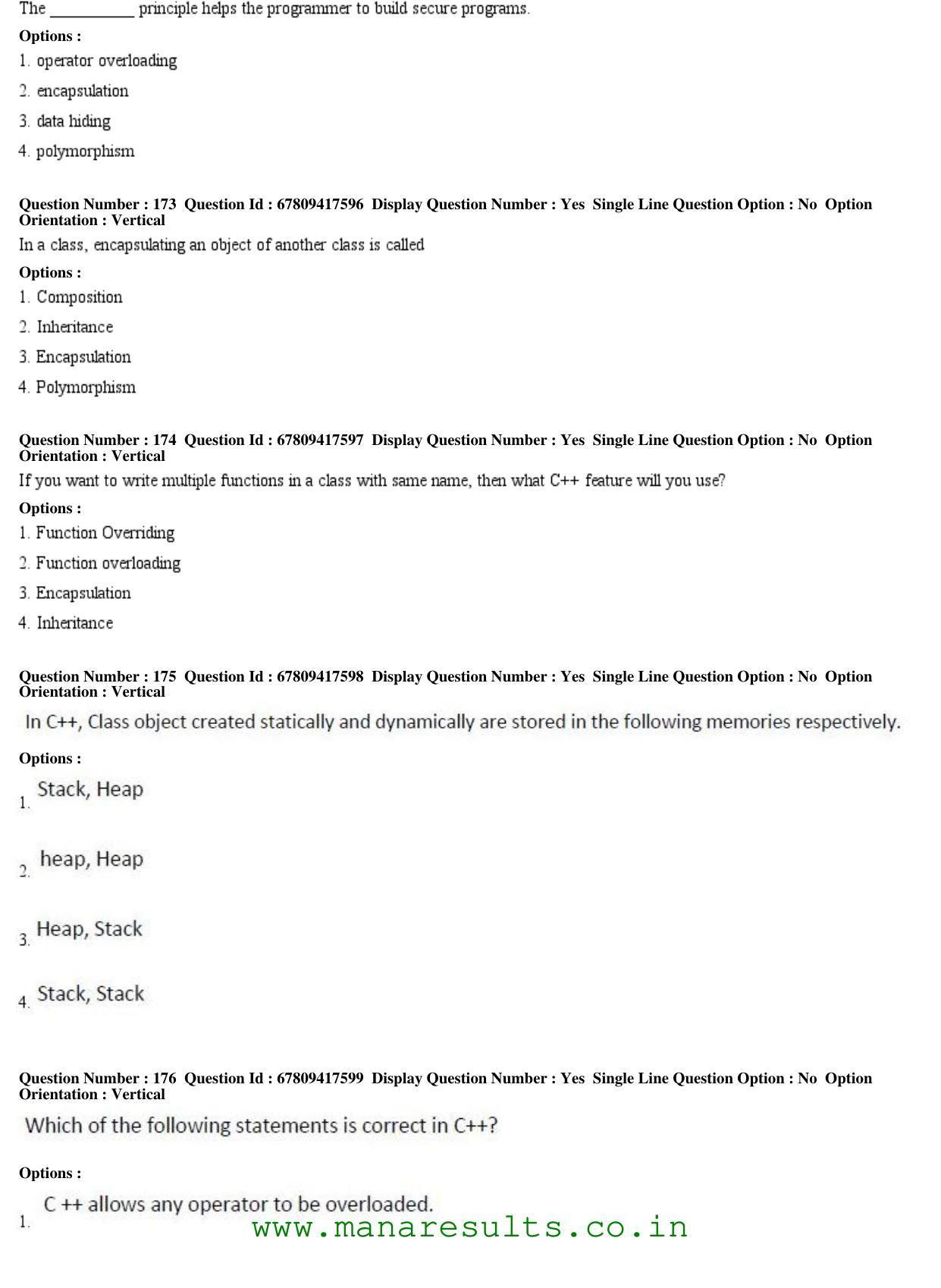 AP ECET 2018 - Computer Science Engineering Old Previous Question Papers - Page 53