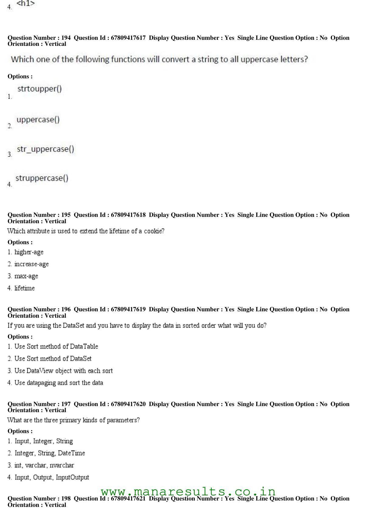 AP ECET 2018 - Computer Science Engineering Old Previous Question Papers - Page 60