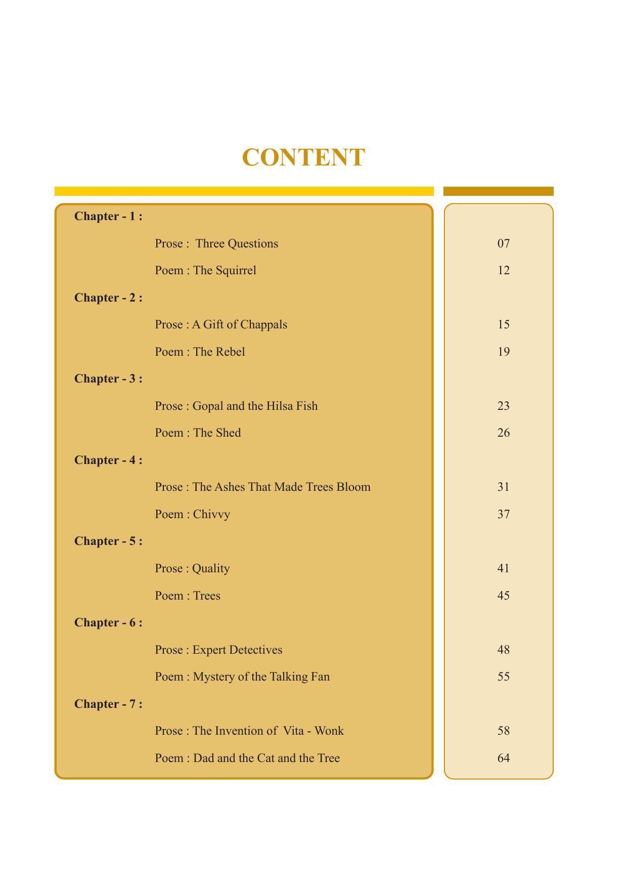 Tripura Board Class 7 English Workbooks - Page 5