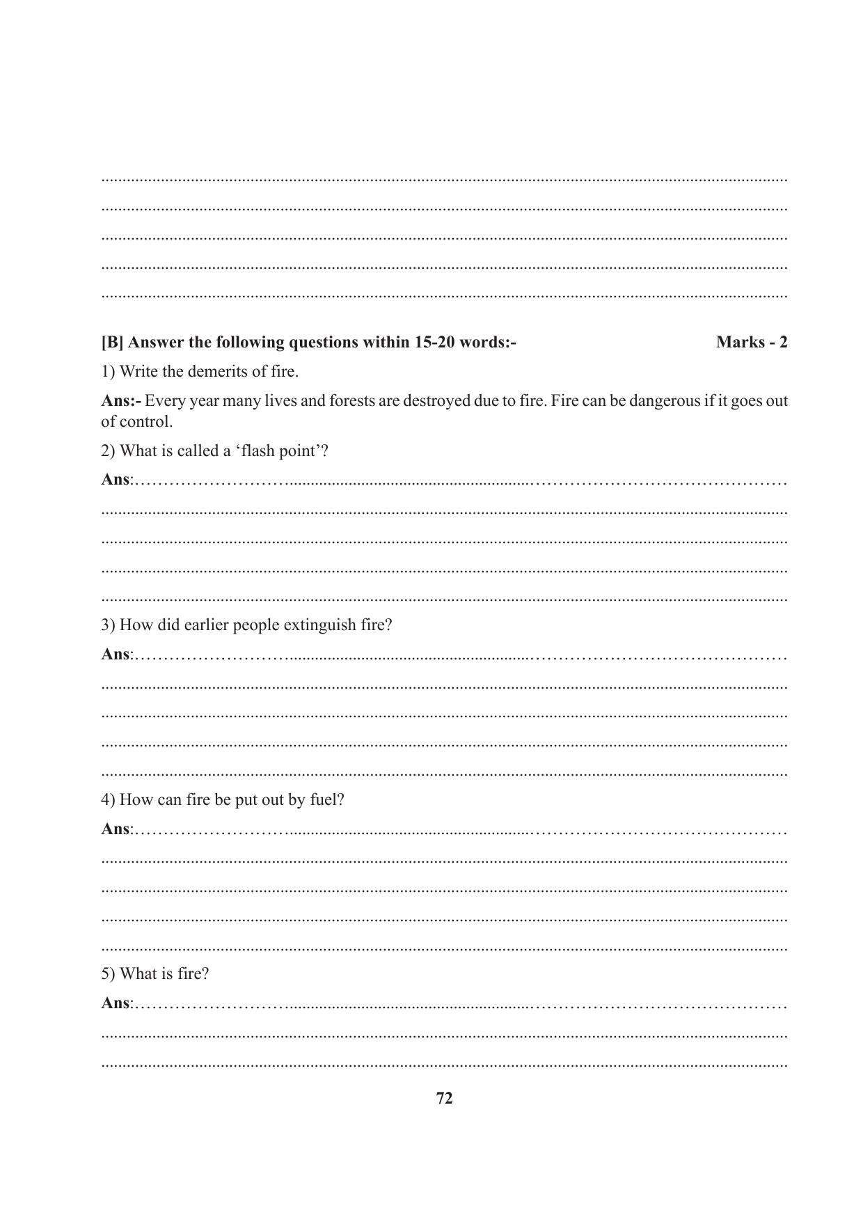 Tripura Board Class 7 English Workbooks - Page 72