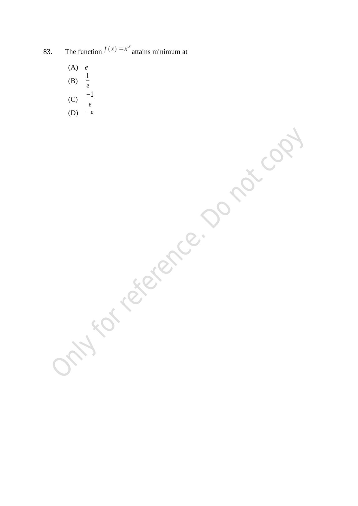 CUSAT CAT 2021 Statistics Question Paper - Page 20