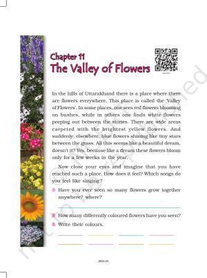 NCERT Book for Class 4 EVS Chapter 11 The Valley of Flowers