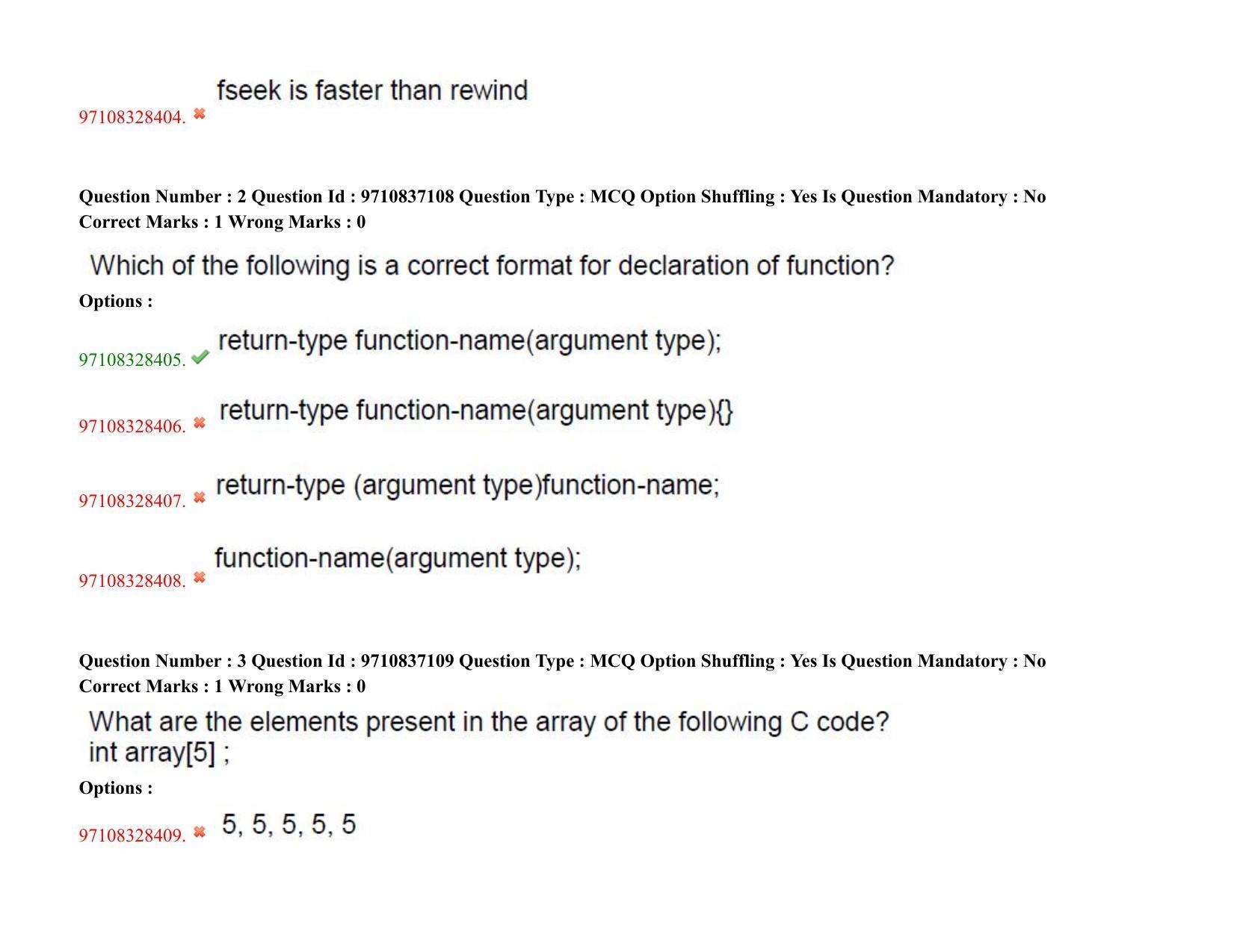 TS CPGET 2020 M.Sc. Computer Science (Shift 2) Question Paper with Answer Key - Page 3