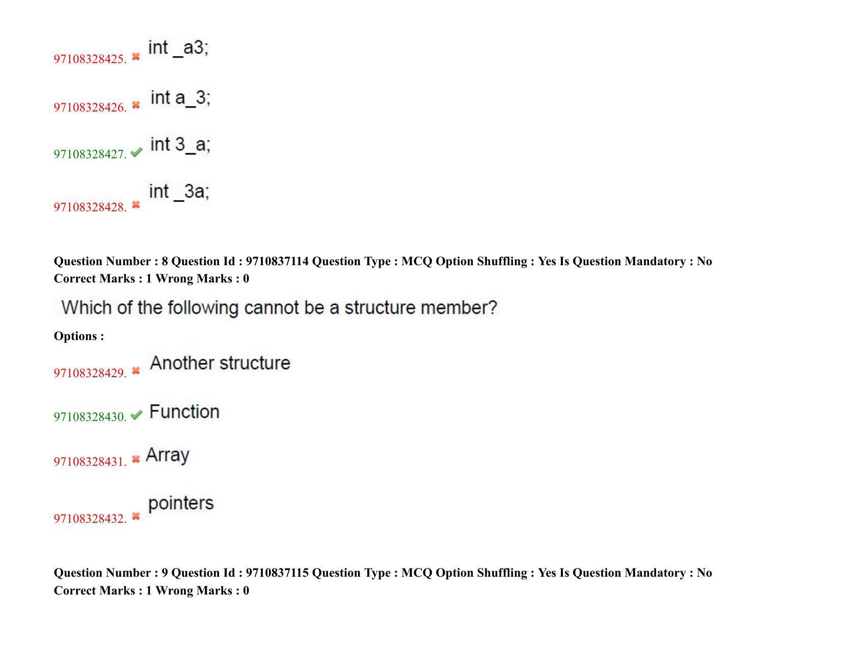 TS CPGET 2020 M.Sc. Computer Science (Shift 2) Question Paper with Answer Key - Page 6